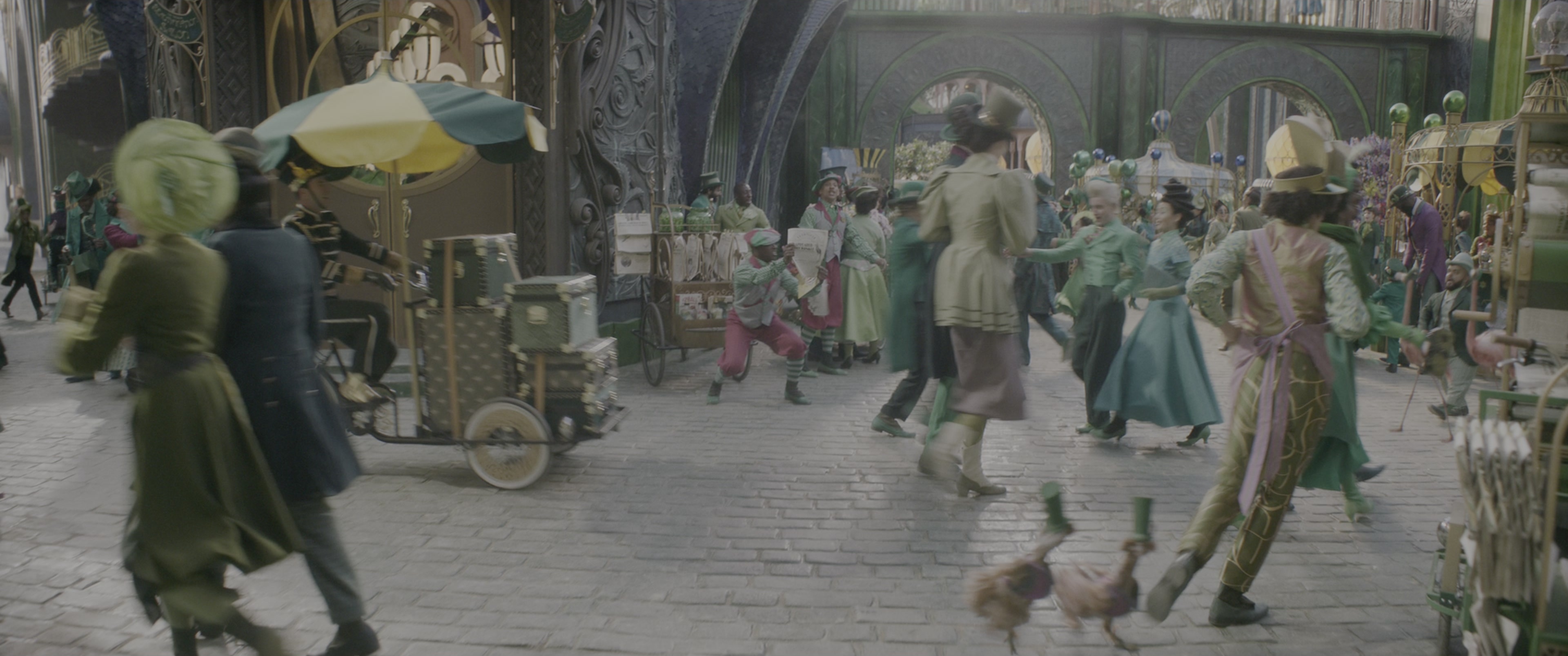Wicked: Part I (2024), wide, 2.39:1 — film still