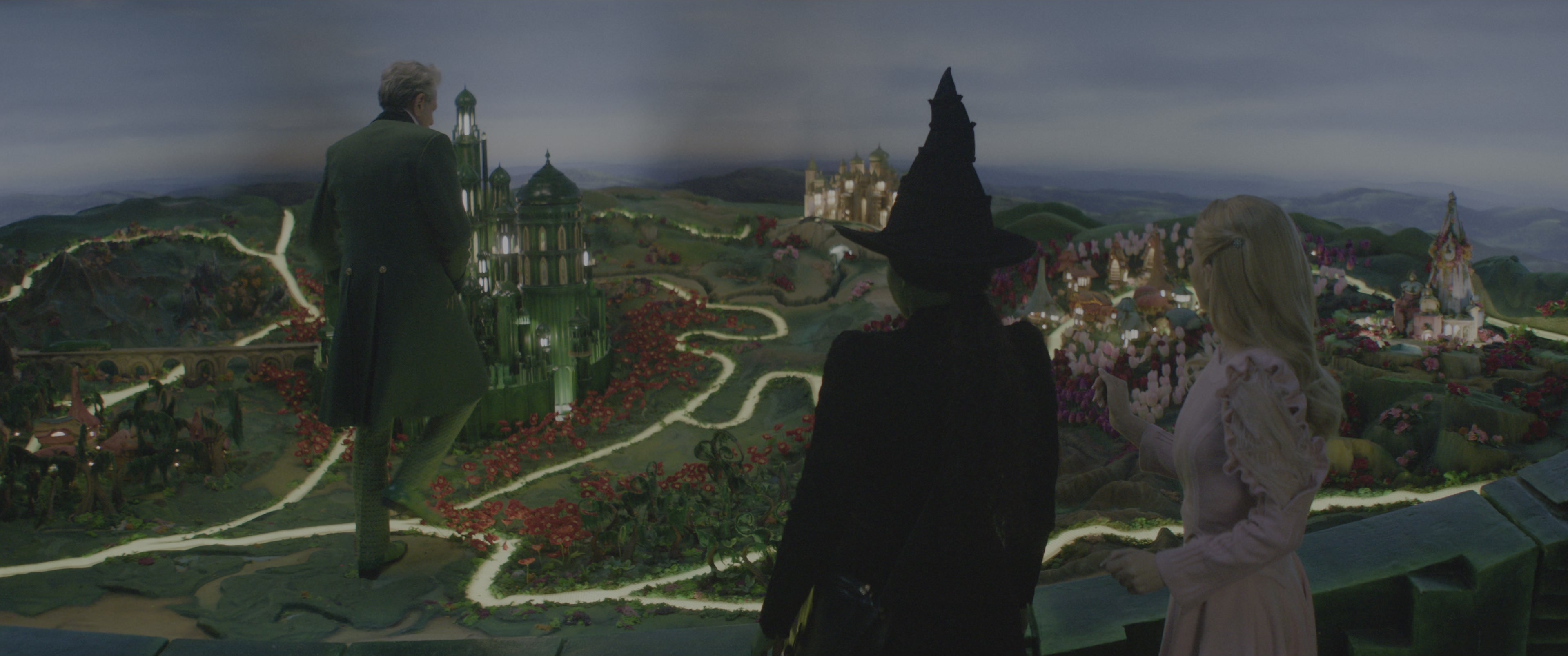 Wicked: Part I (2024), wide, 2.39:1 — film still