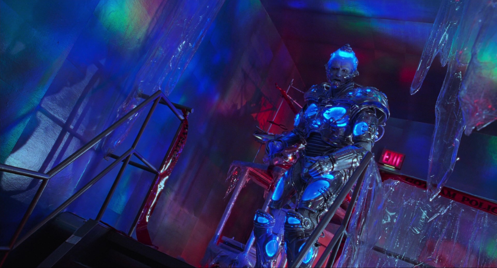 Batman & Robin (1997), wide, 1.85:1 — film still