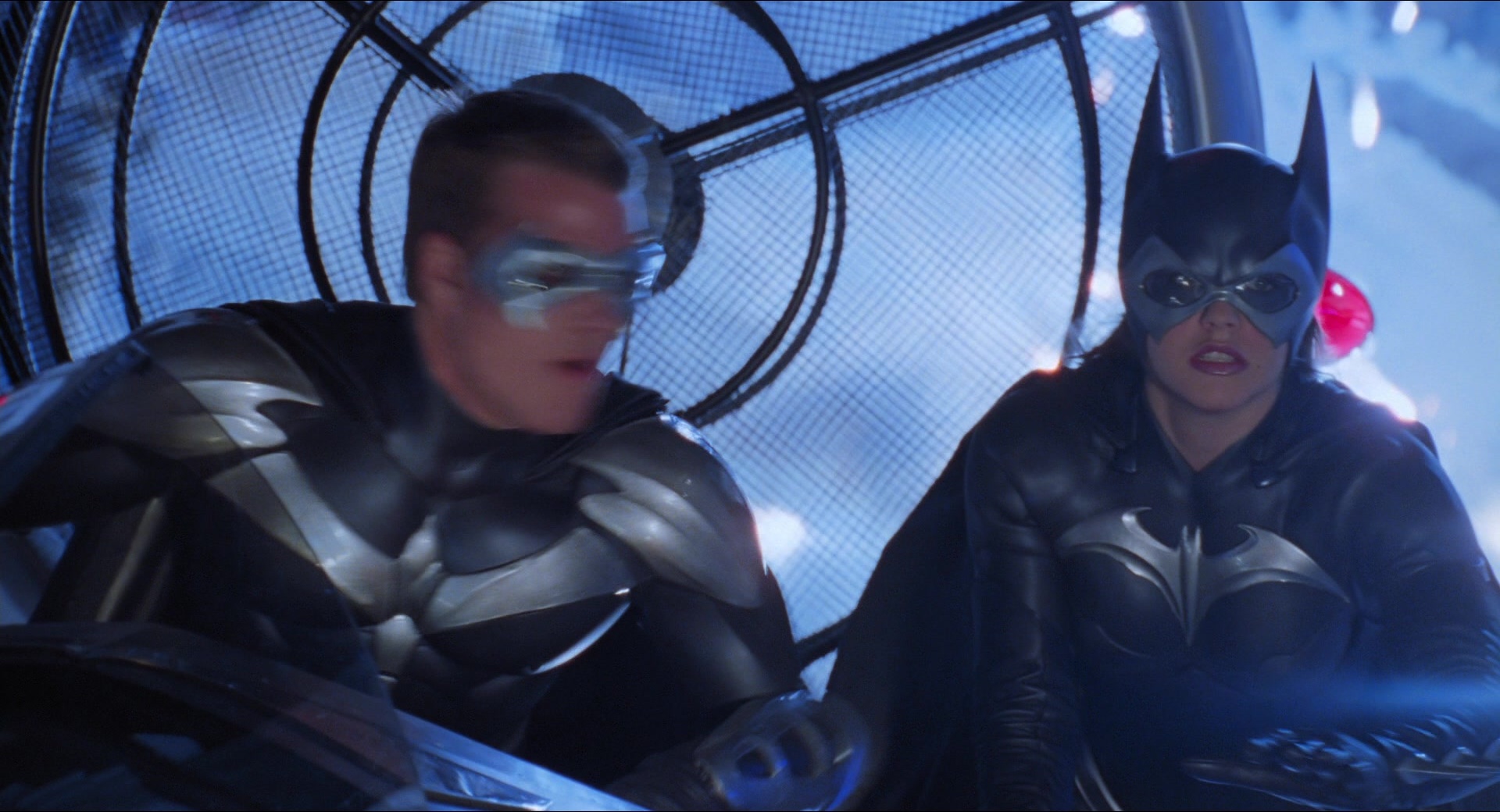 Batman & Robin (1997), wide, 1.85:1 — film still