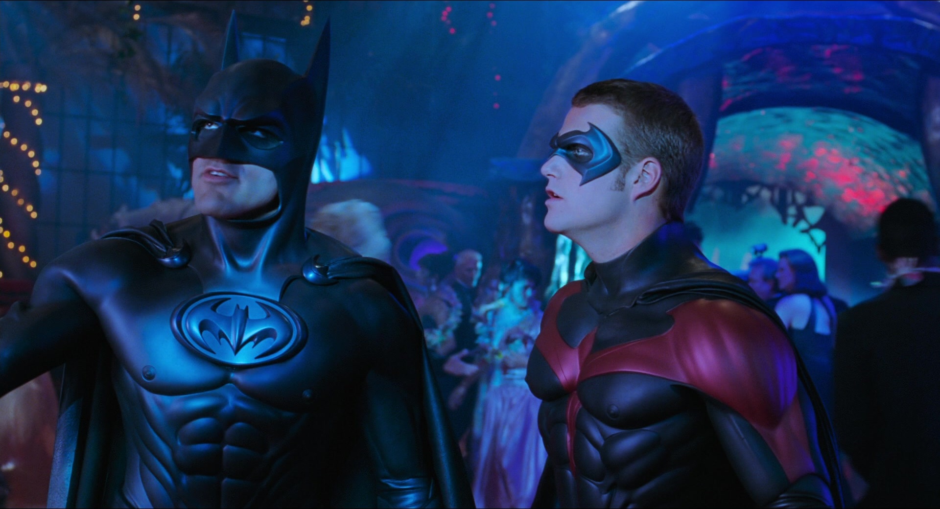 Batman & Robin (1997), wide, 1.85:1 — film still
