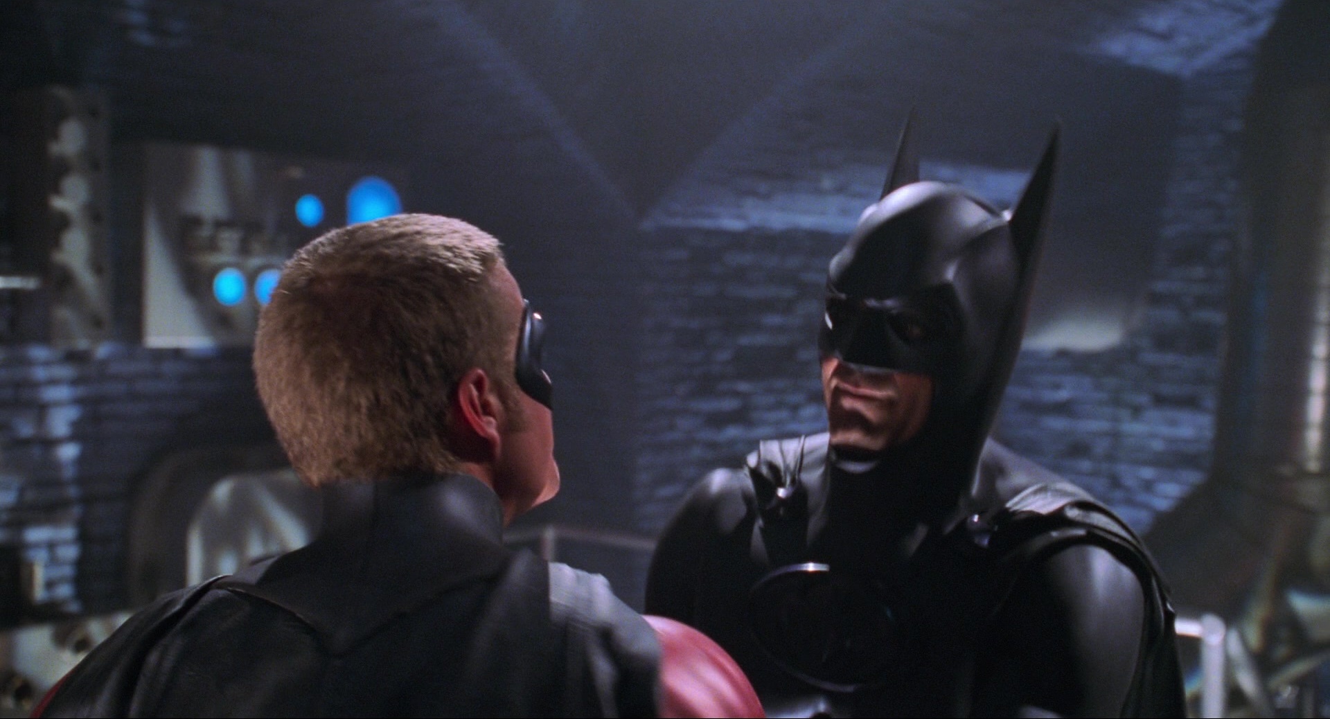 Batman & Robin (1997), wide, 1.85:1 — film still