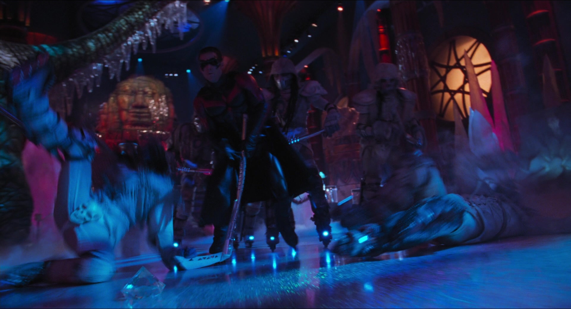 Batman & Robin (1997), wide, 1.85:1 — film still