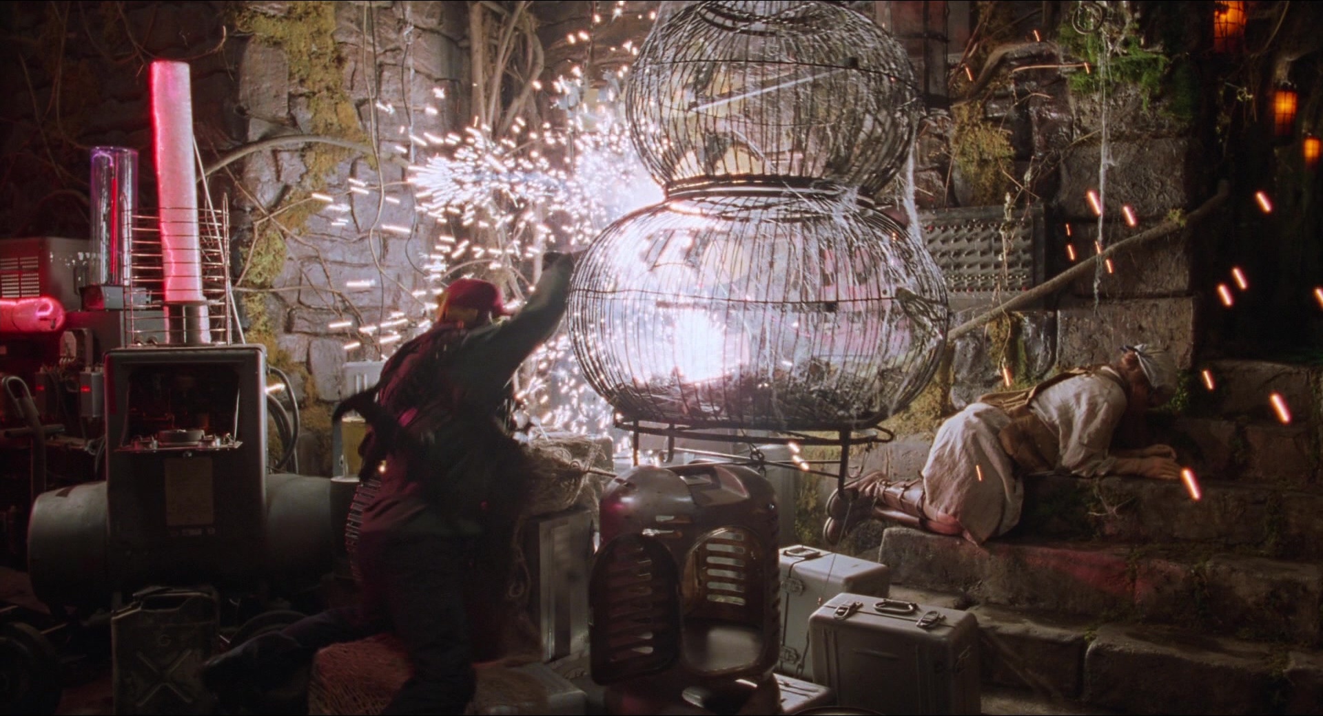 Batman & Robin (1997), wide, 1.85:1 — film still