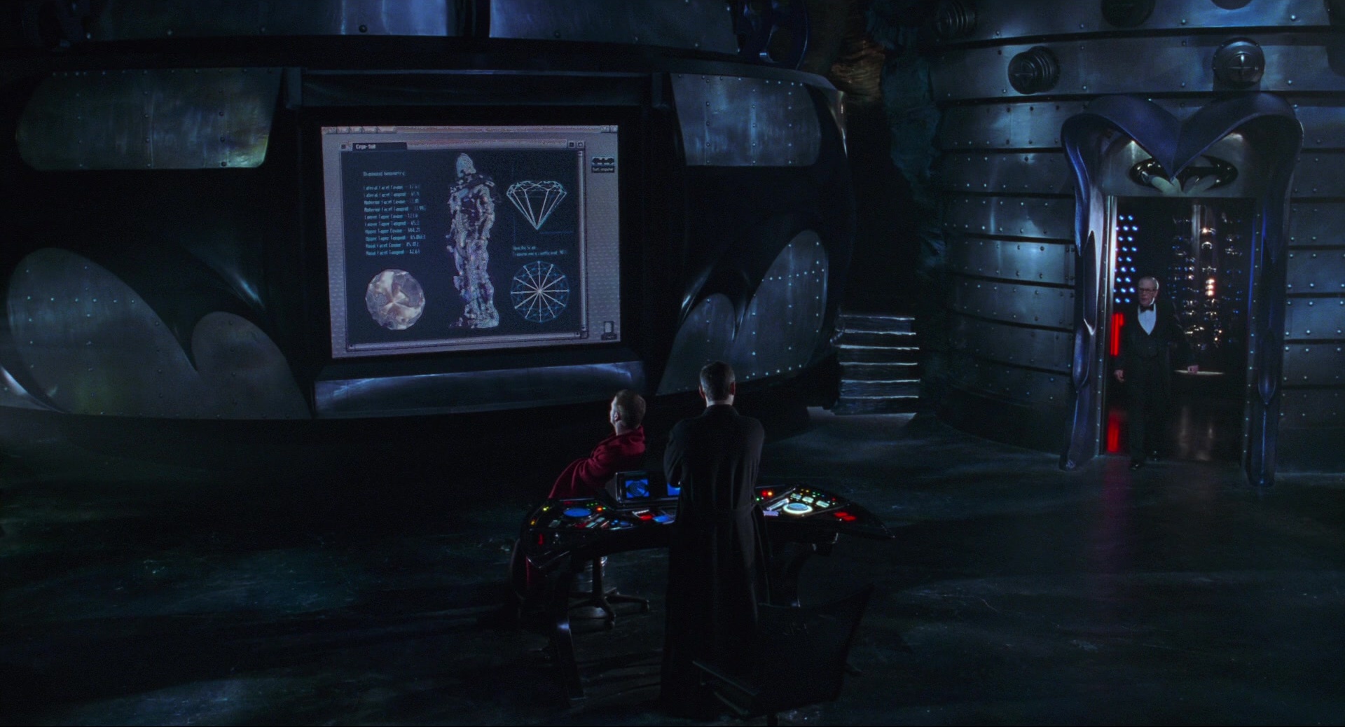 Batman & Robin (1997), wide, 1.85:1 — film still