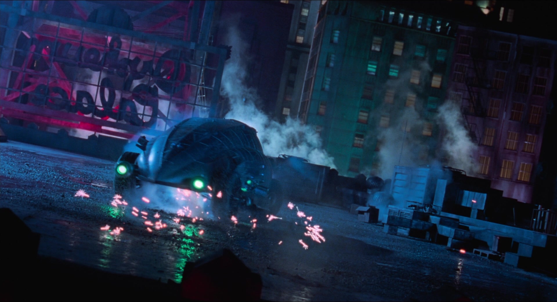 Batman & Robin (1997), wide, 1.85:1 — film still