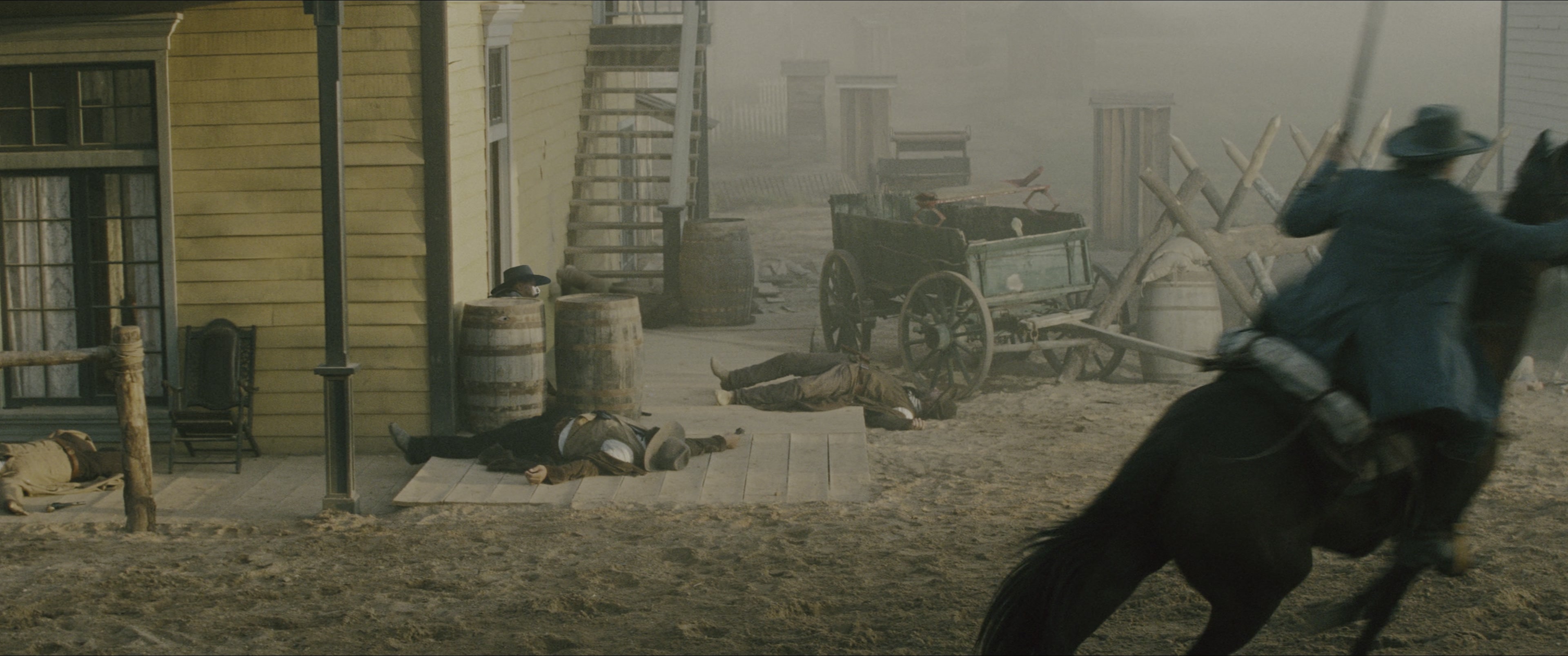 The Magnificent Seven (2016), wide, 2.39:1 — film still