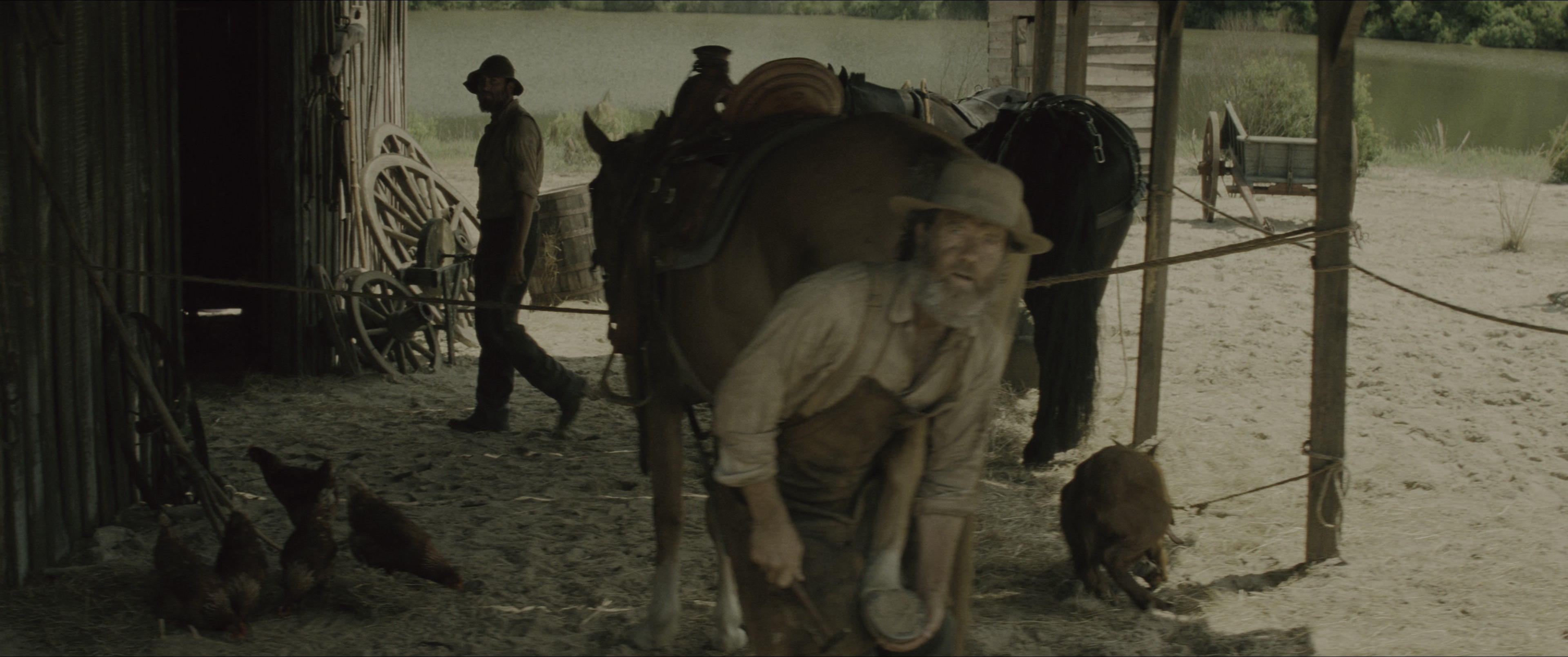 The Magnificent Seven (2016), wide, 2.39:1 — film still