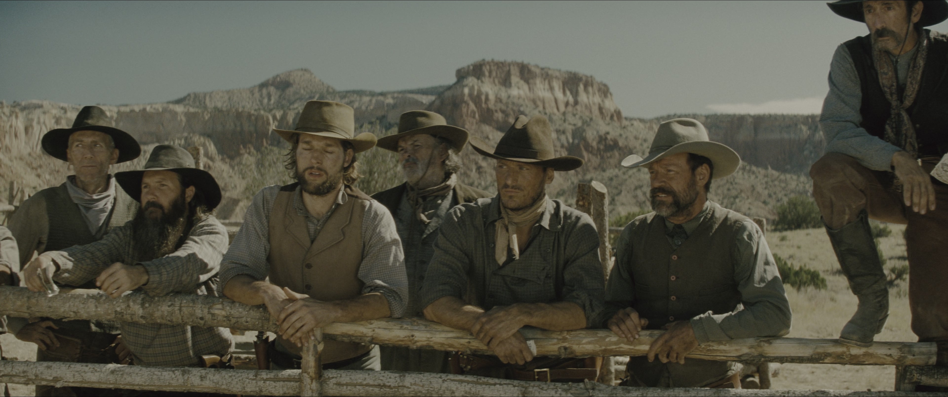 The Magnificent Seven (2016), wide, 2.39:1 — film still