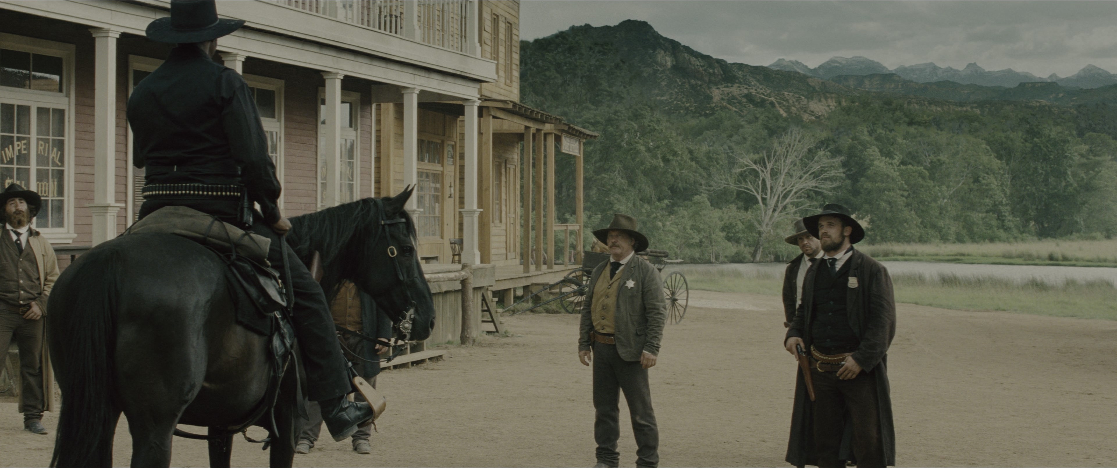The Magnificent Seven (2016), wide, 2.39:1 — film still
