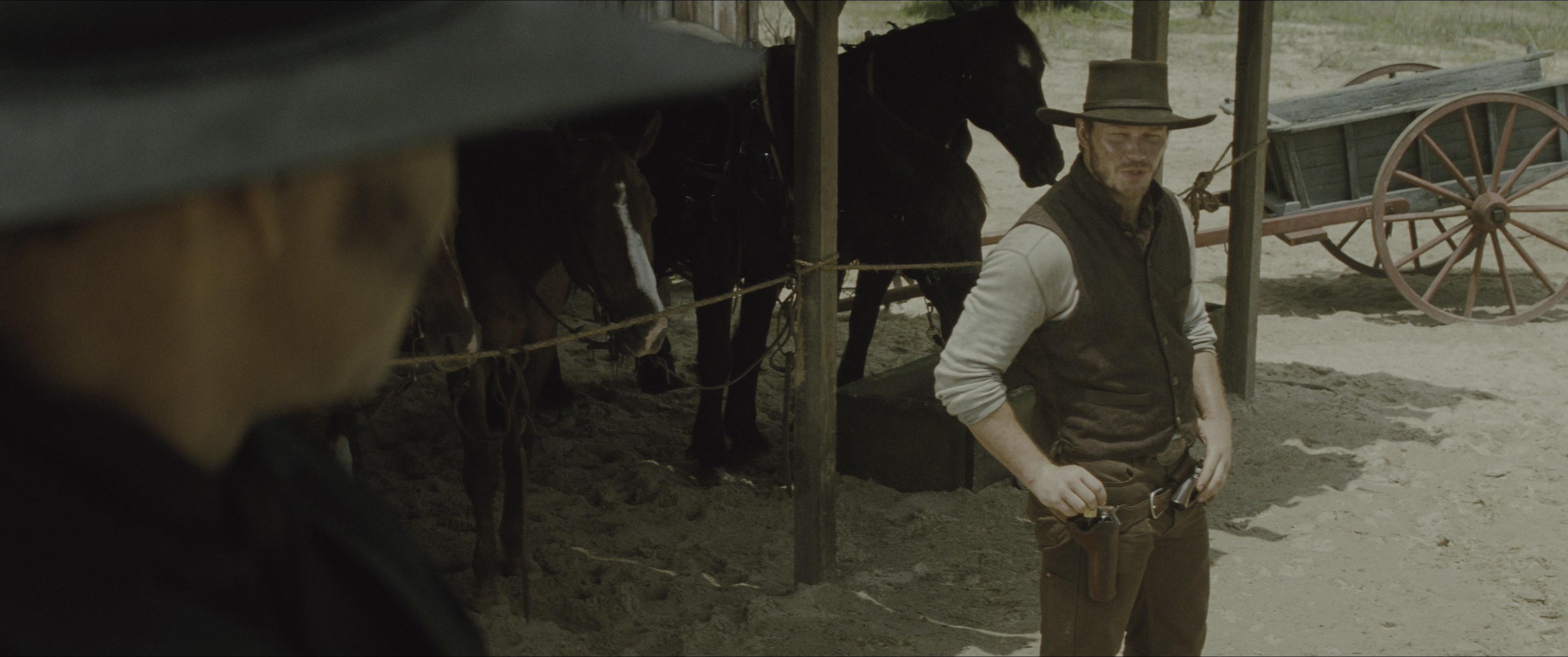 The Magnificent Seven (2016), wide, 2.39:1 — film still