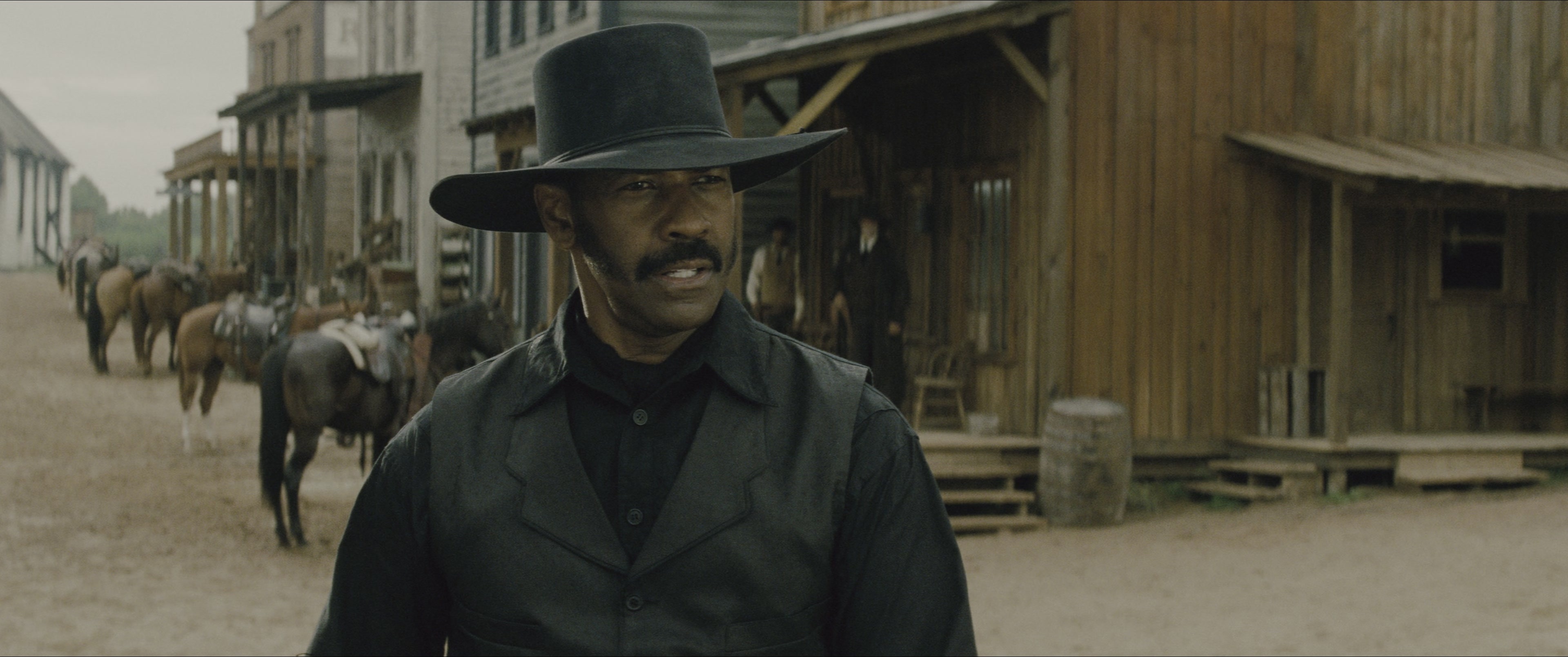 The Magnificent Seven (2016), wide, 2.39:1 — film still