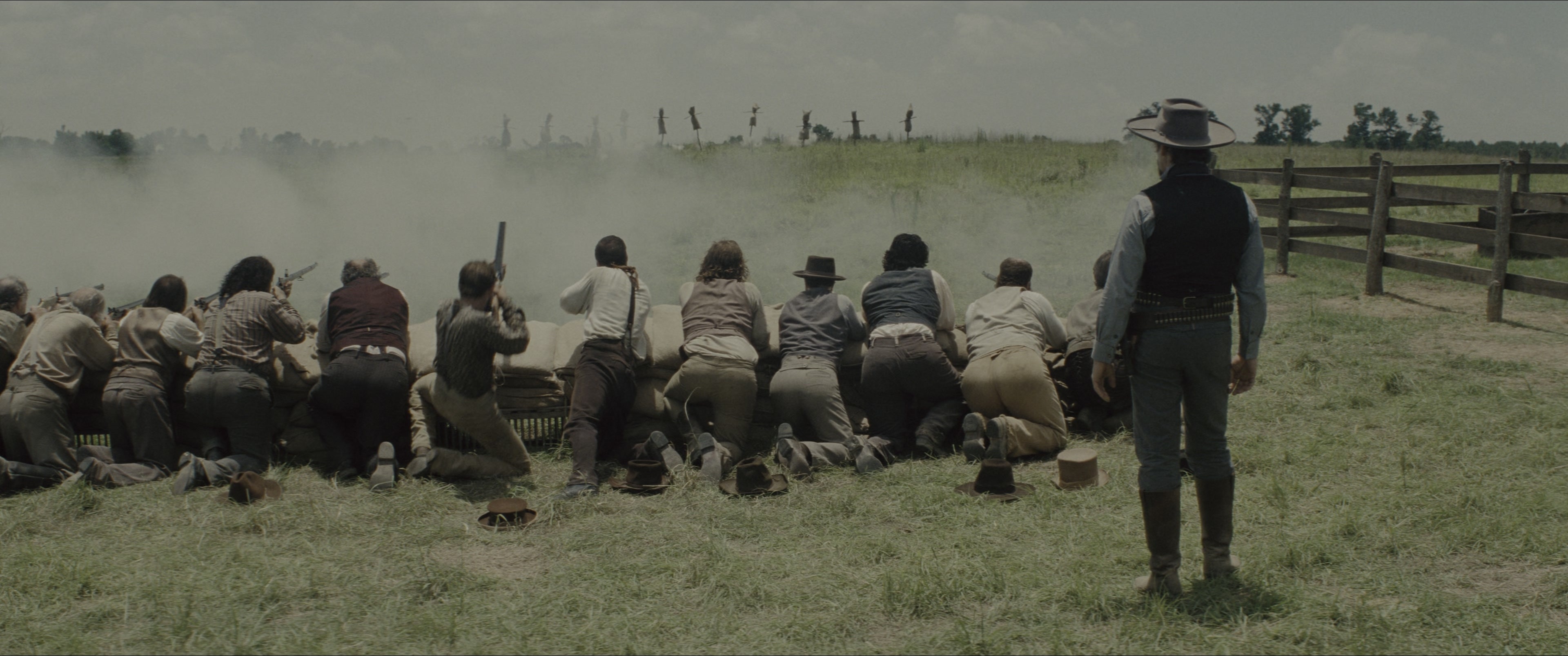 The Magnificent Seven (2016), wide, 2.39:1 — film still
