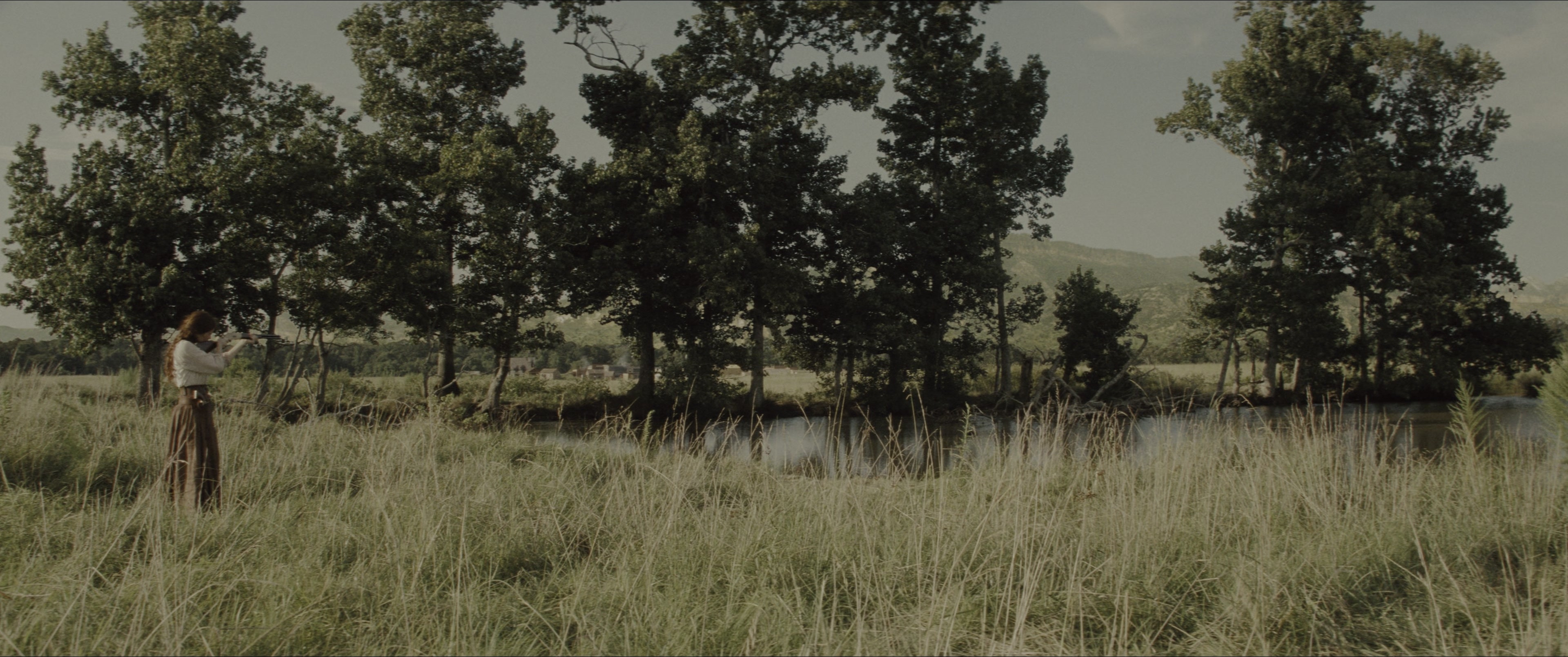 The Magnificent Seven (2016), wide, 2.39:1 — film still