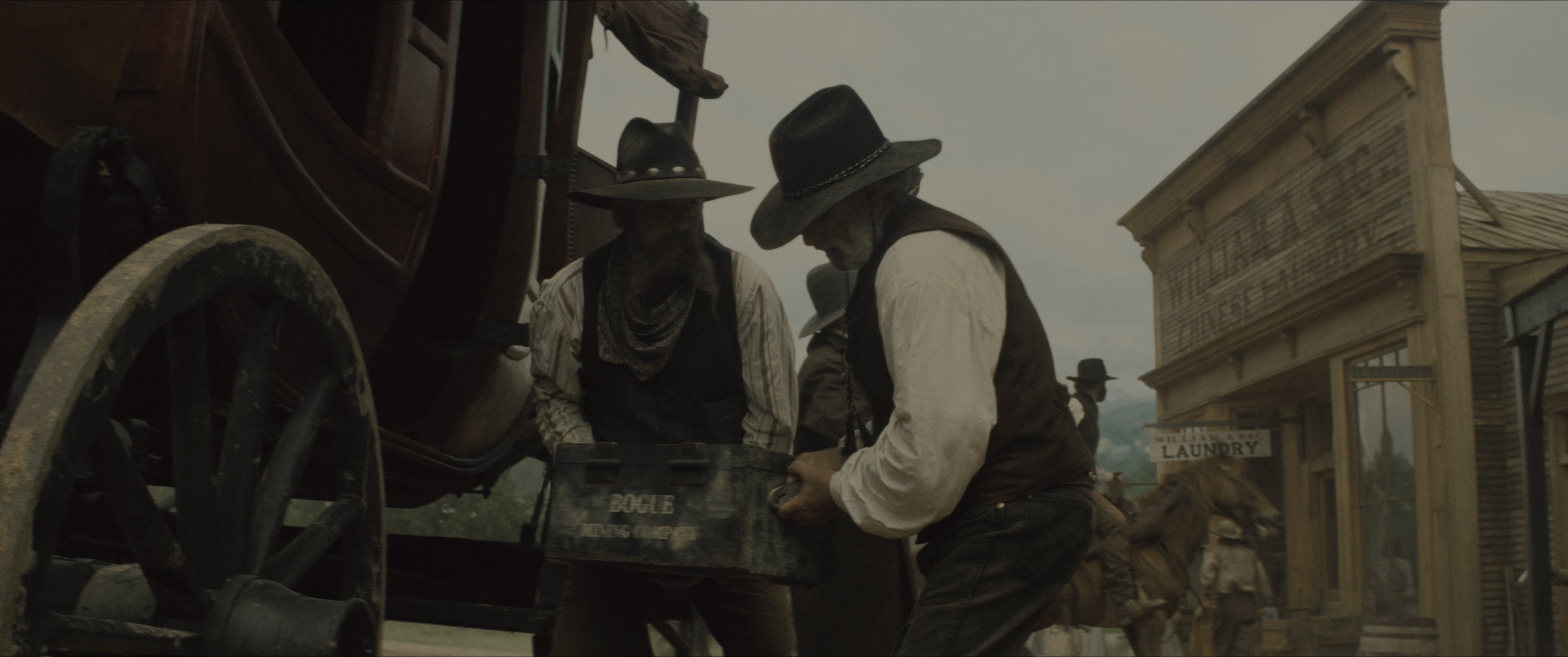 The Magnificent Seven (2016), wide, 2.39:1 — film still