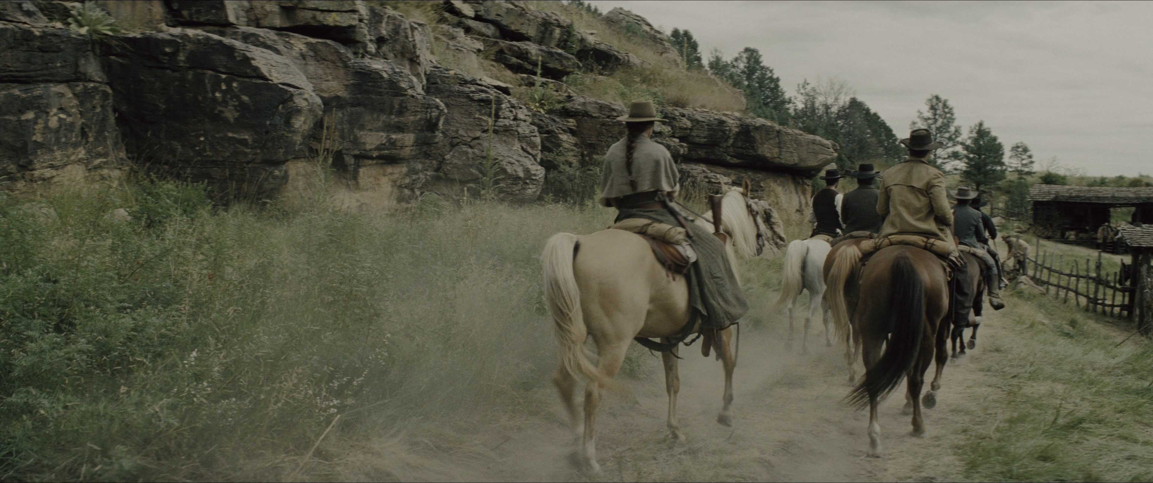 The Magnificent Seven (2016), wide, 2.39:1 — film still
