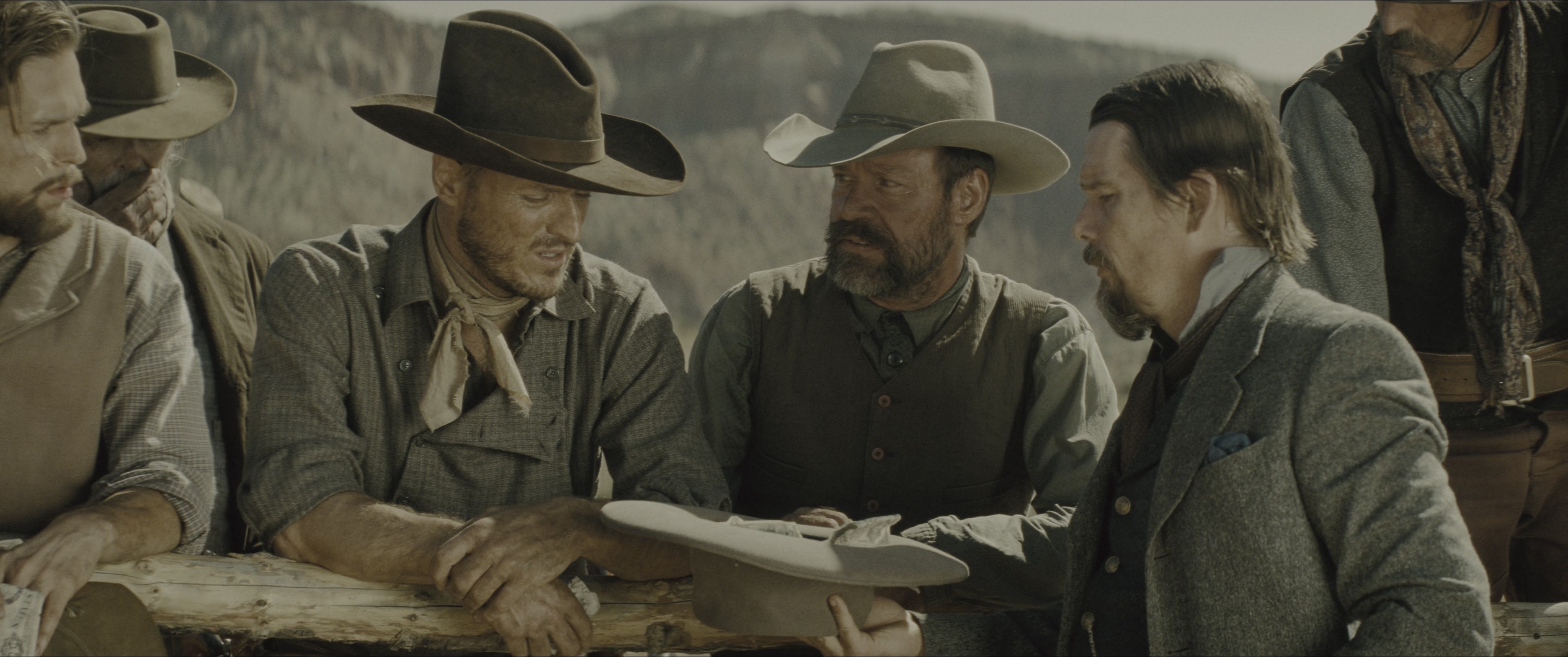 The Magnificent Seven (2016), wide, 2.39:1 — film still