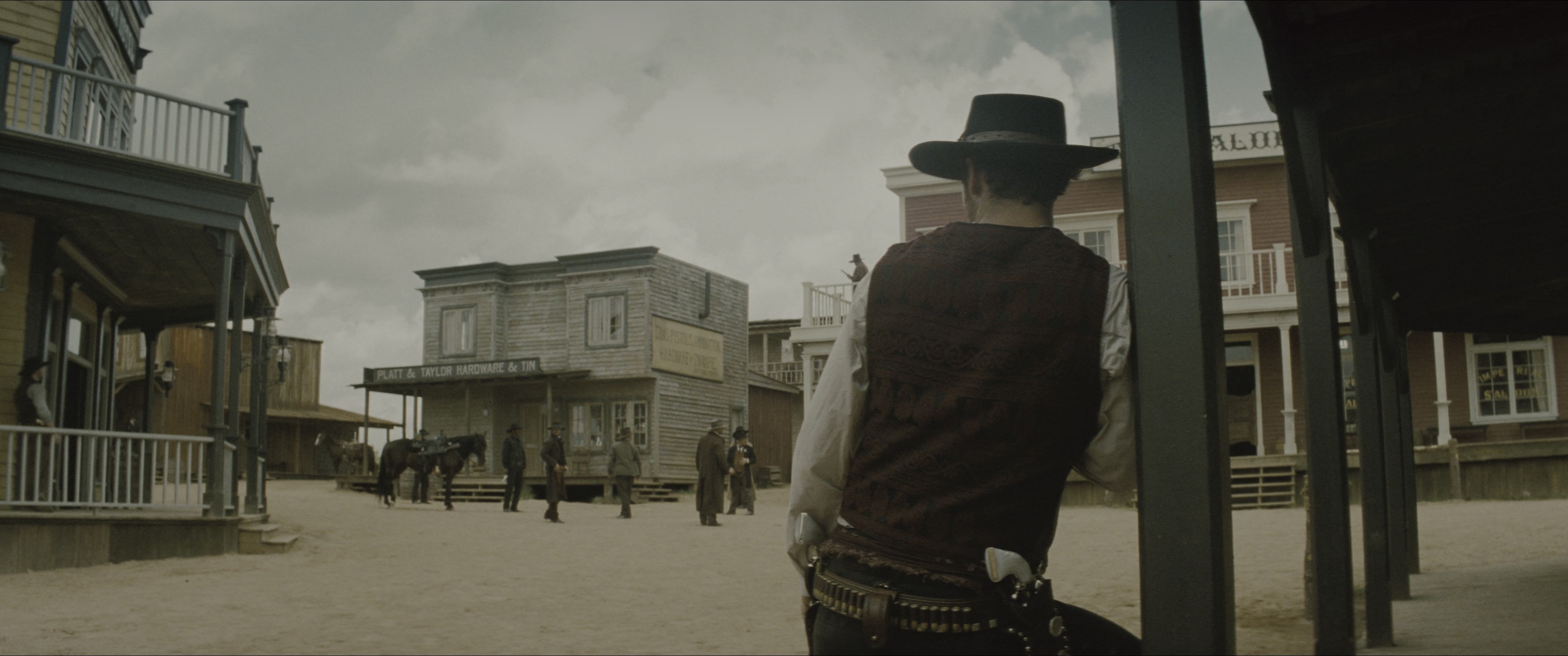 The Magnificent Seven (2016), wide, 2.39:1 — film still
