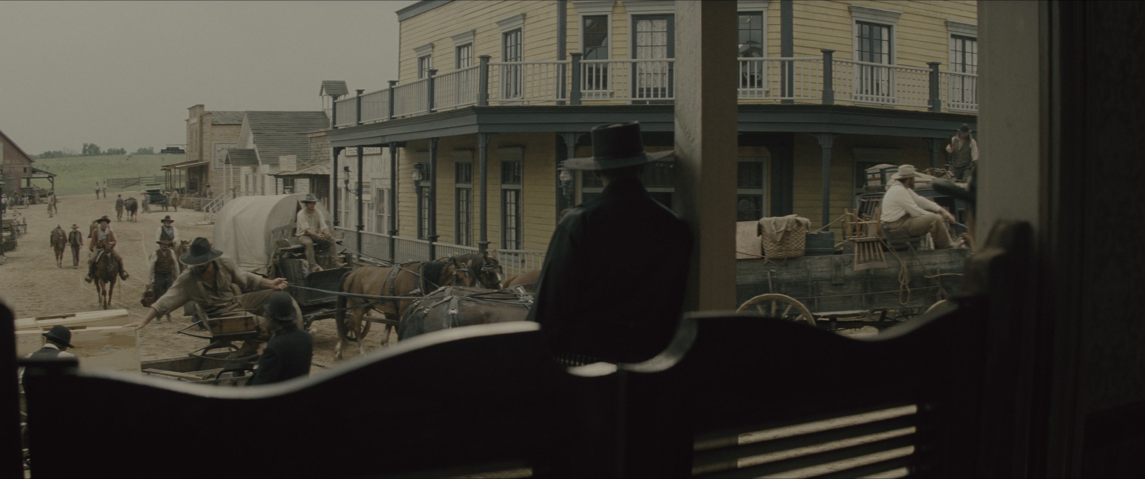 The Magnificent Seven (2016), wide, 2.39:1 — film still