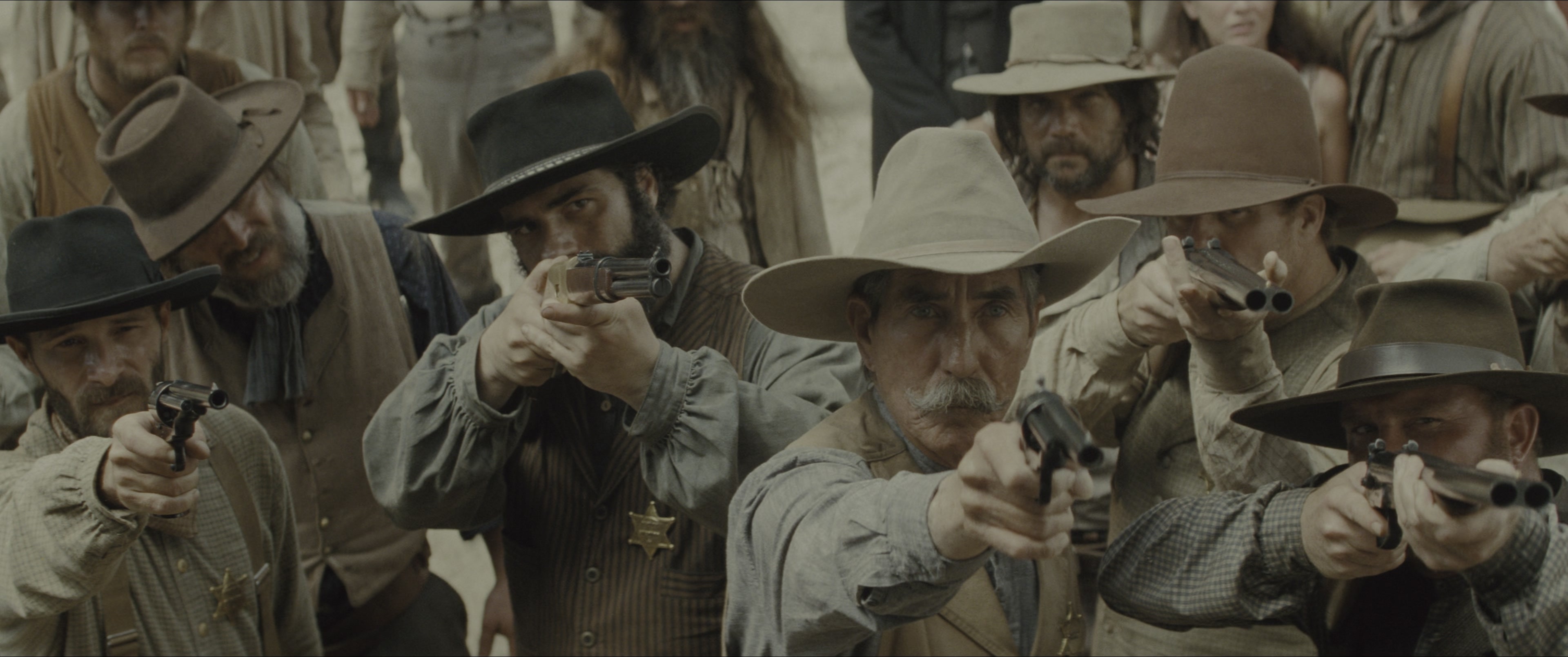 The Magnificent Seven (2016), wide, 2.39:1 — film still