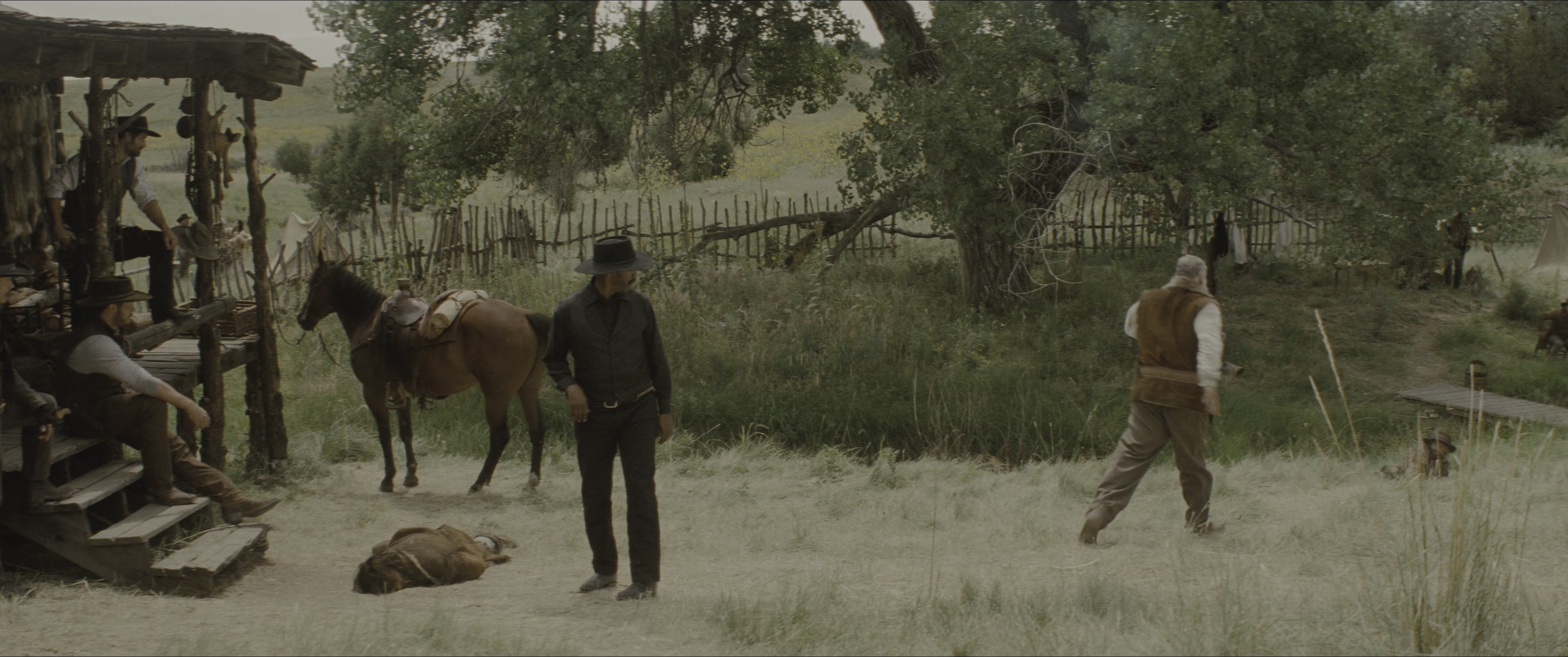 The Magnificent Seven (2016), wide, 2.39:1 — film still