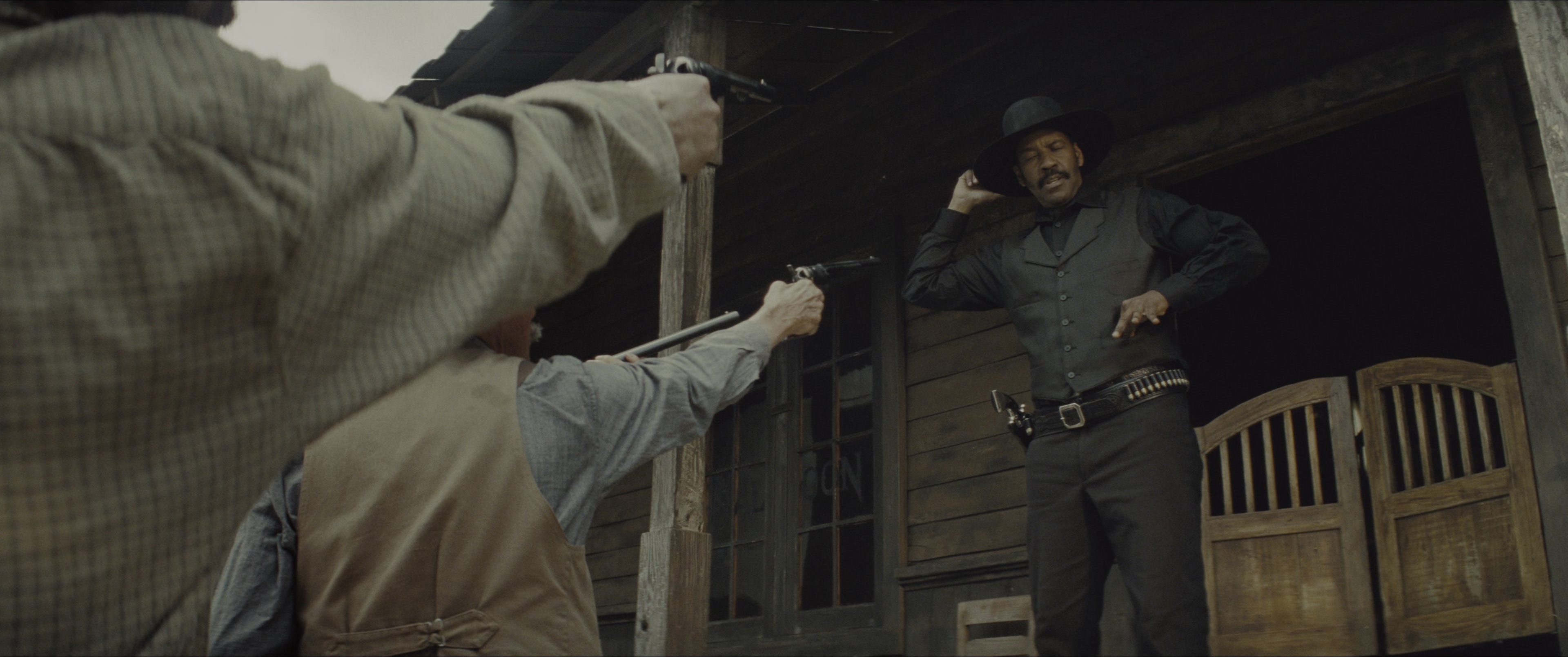The Magnificent Seven (2016), wide, 2.39:1 — film still