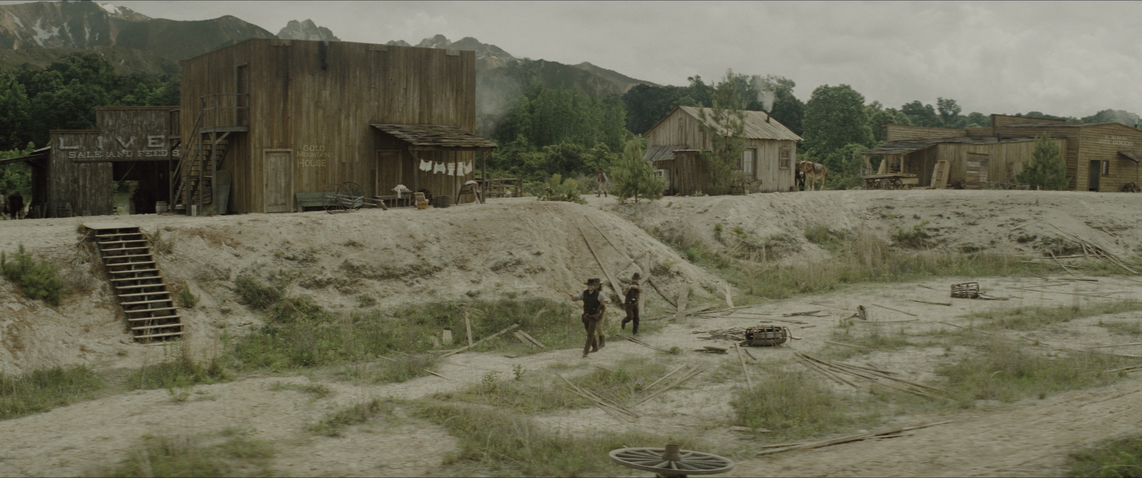 The Magnificent Seven (2016), wide, 2.39:1 — film still