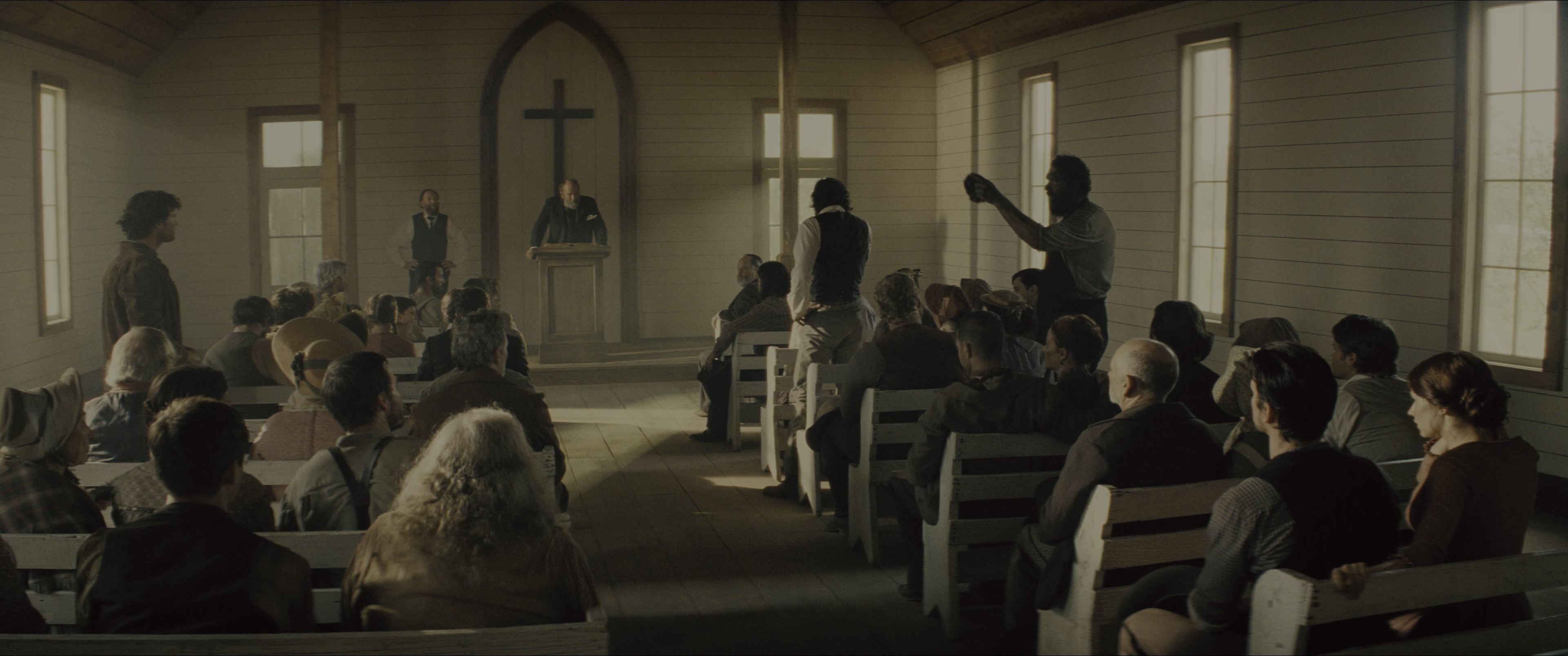 The Magnificent Seven (2016), wide, 2.39:1 — film still