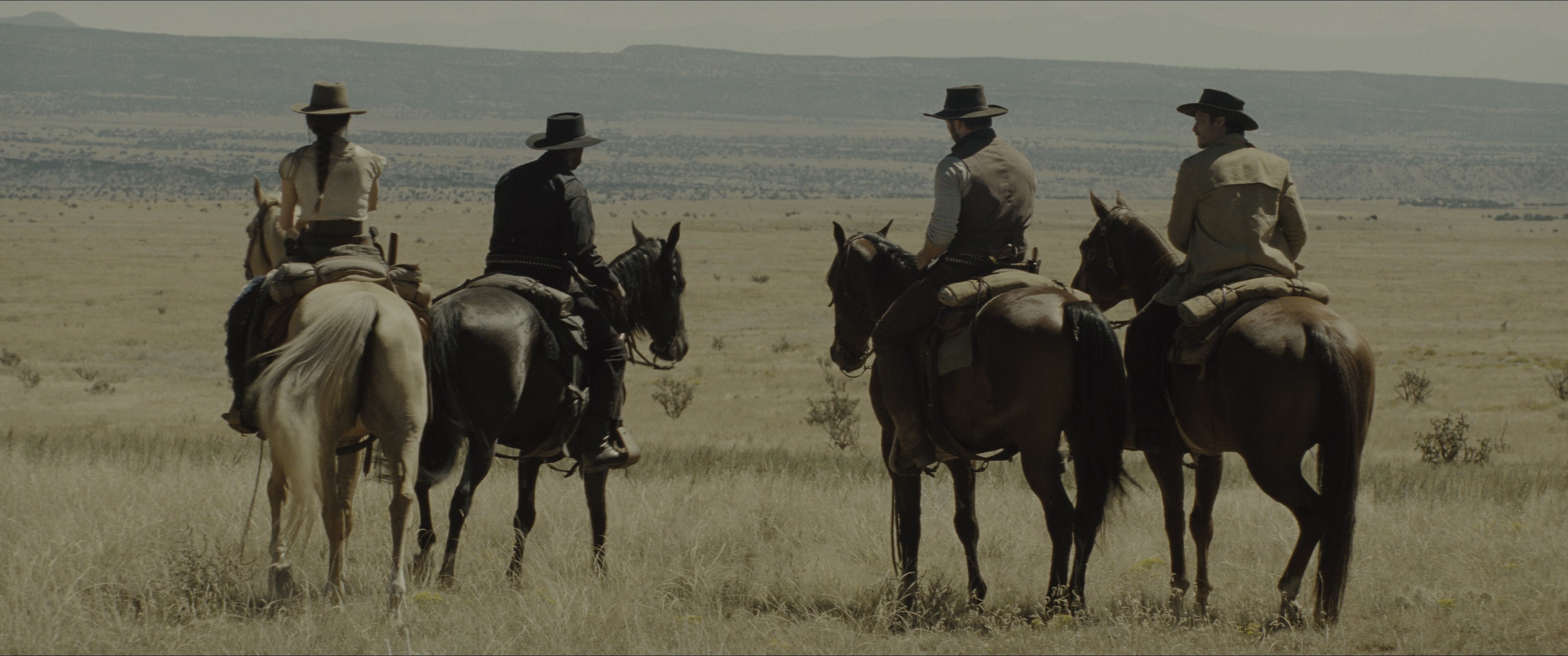 The Magnificent Seven (2016), wide, 2.39:1 — film still