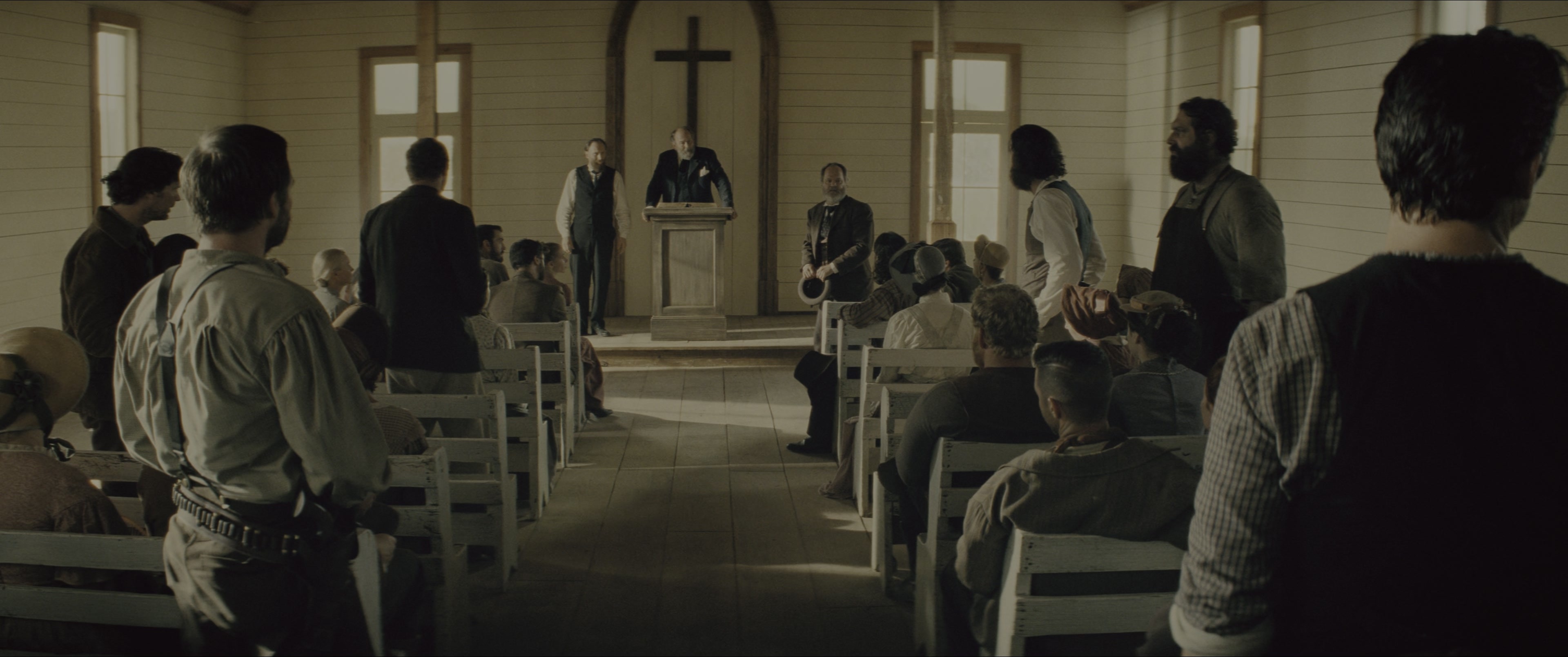 The Magnificent Seven (2016), wide, 2.39:1 — film still
