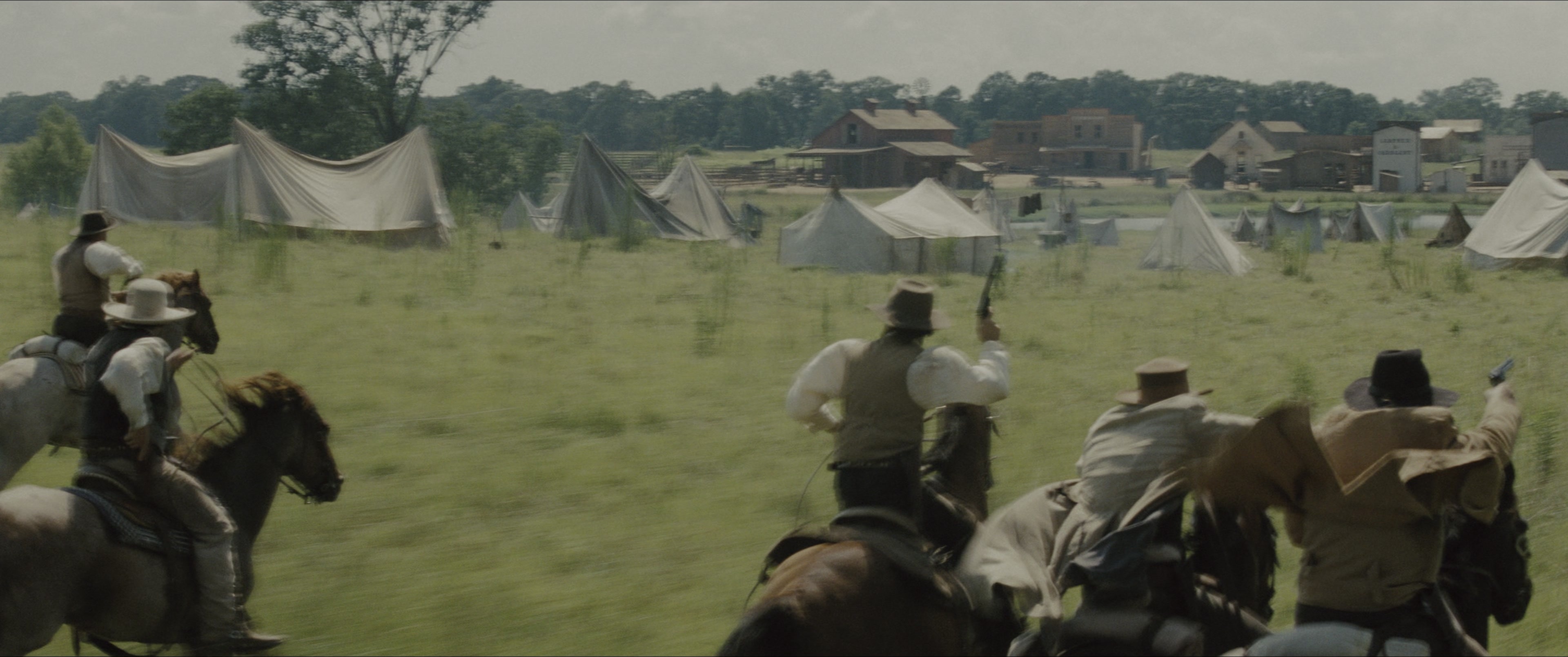 The Magnificent Seven (2016), wide, 2.39:1 — film still