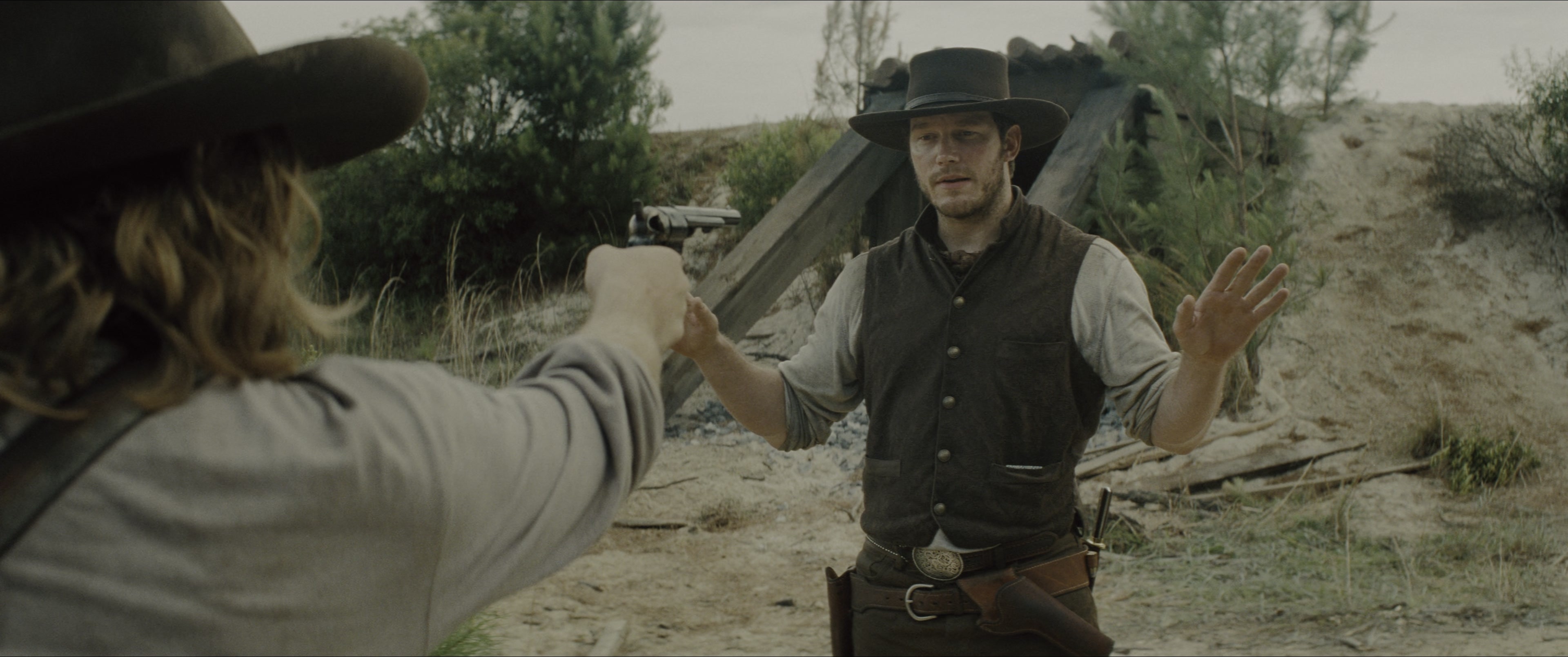 The Magnificent Seven (2016), wide, 2.39:1 — film still
