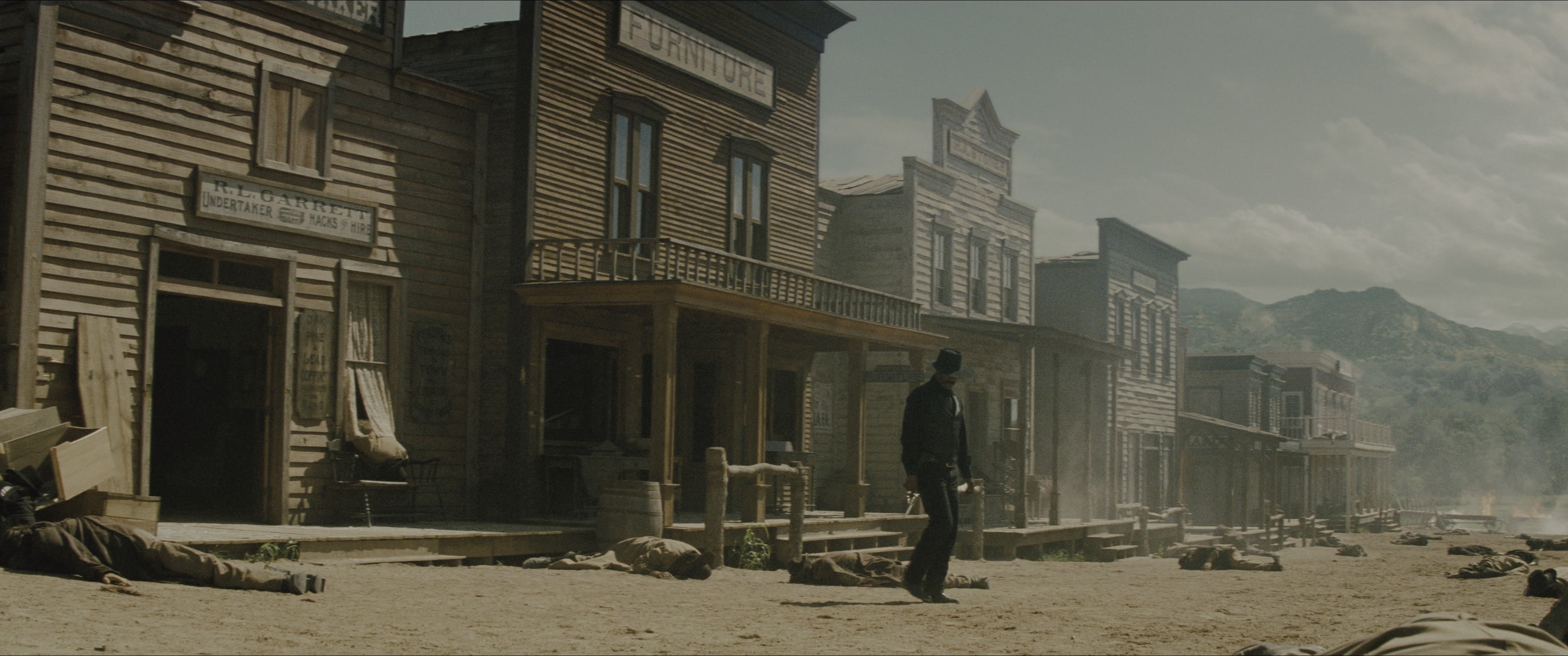 The Magnificent Seven (2016), wide, 2.39:1 — film still