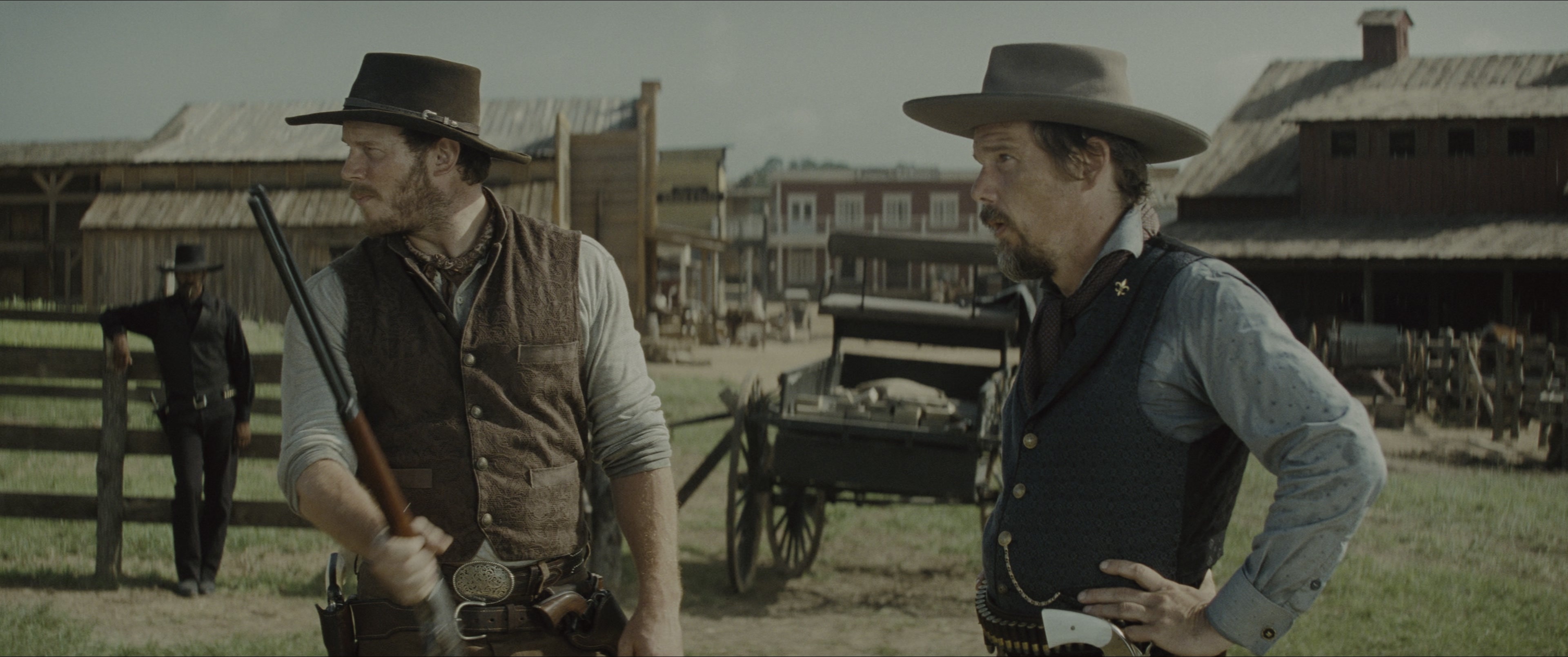 The Magnificent Seven (2016), wide, 2.39:1 — film still