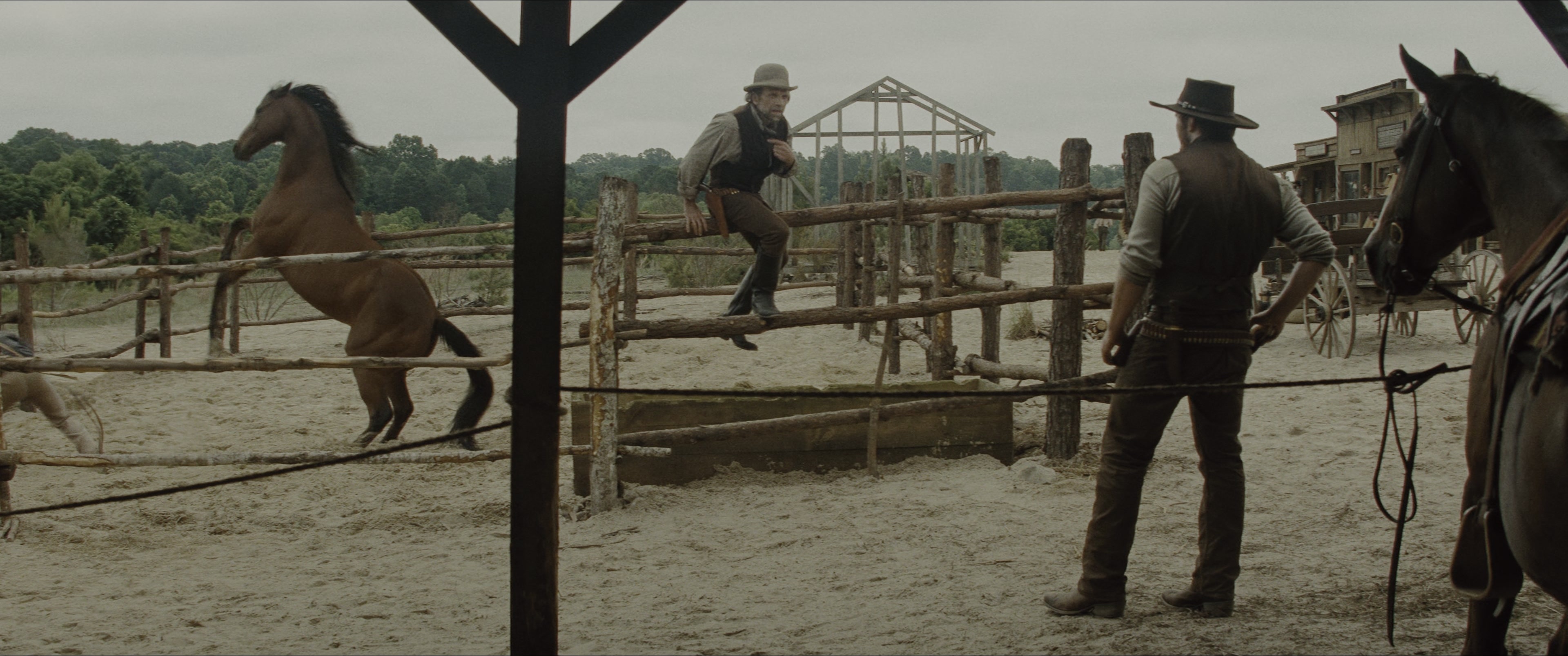 The Magnificent Seven (2016), wide, 2.39:1 — film still