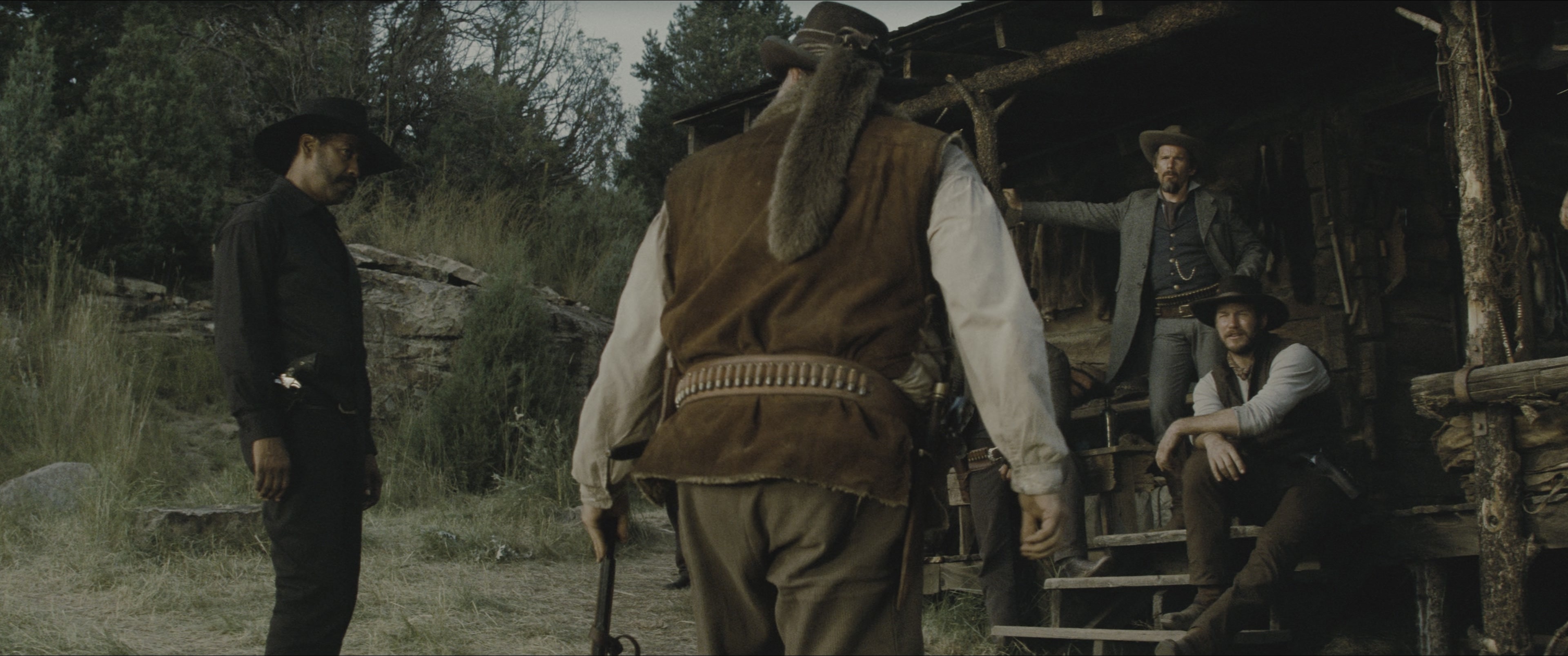 The Magnificent Seven (2016), wide, 2.39:1 — film still