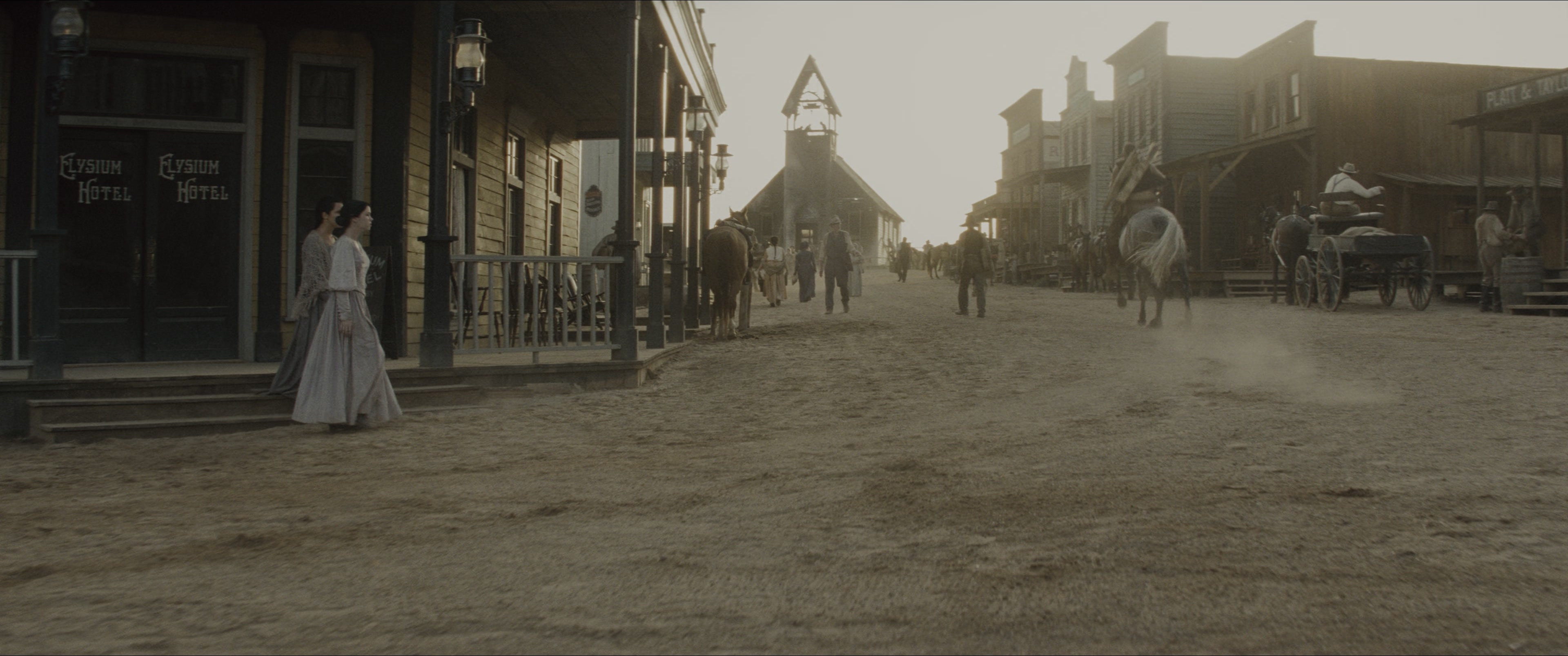 The Magnificent Seven (2016), wide, 2.39:1 — film still