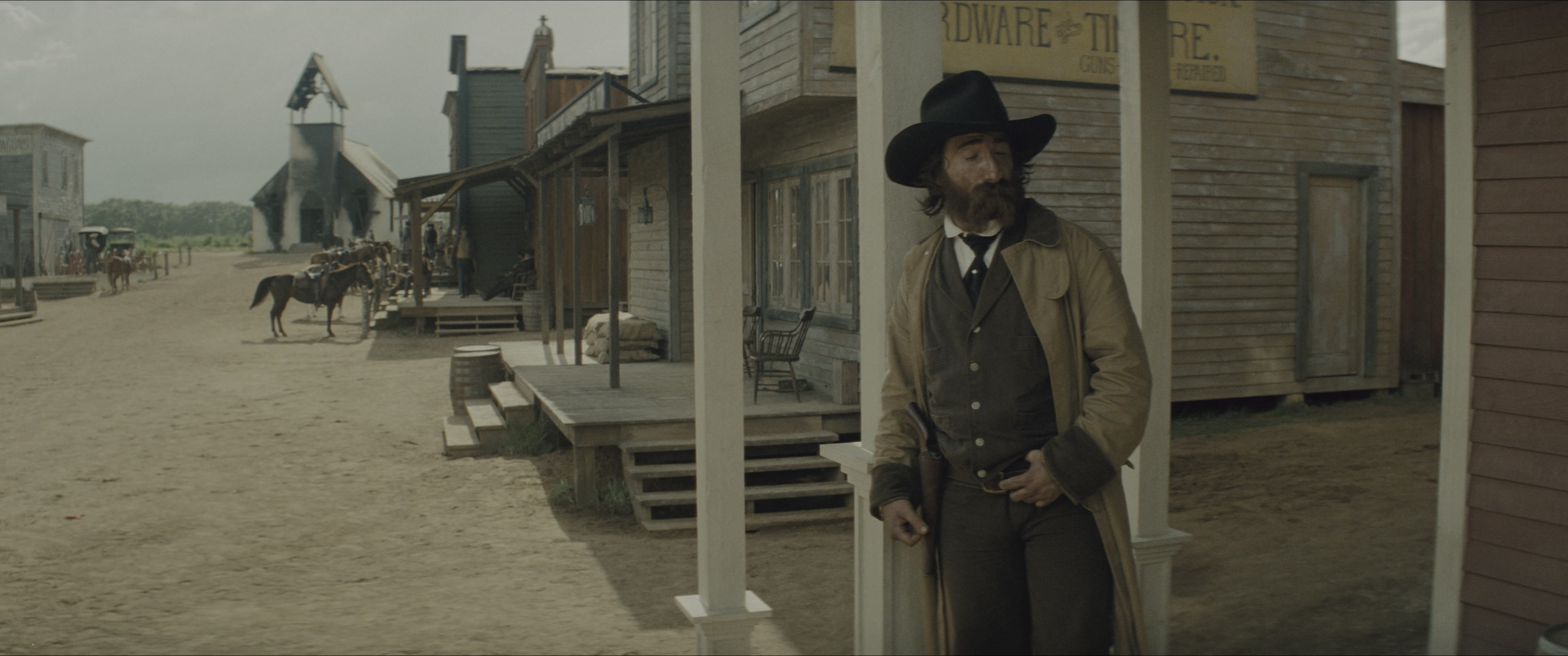 The Magnificent Seven (2016), wide, 2.39:1 — film still