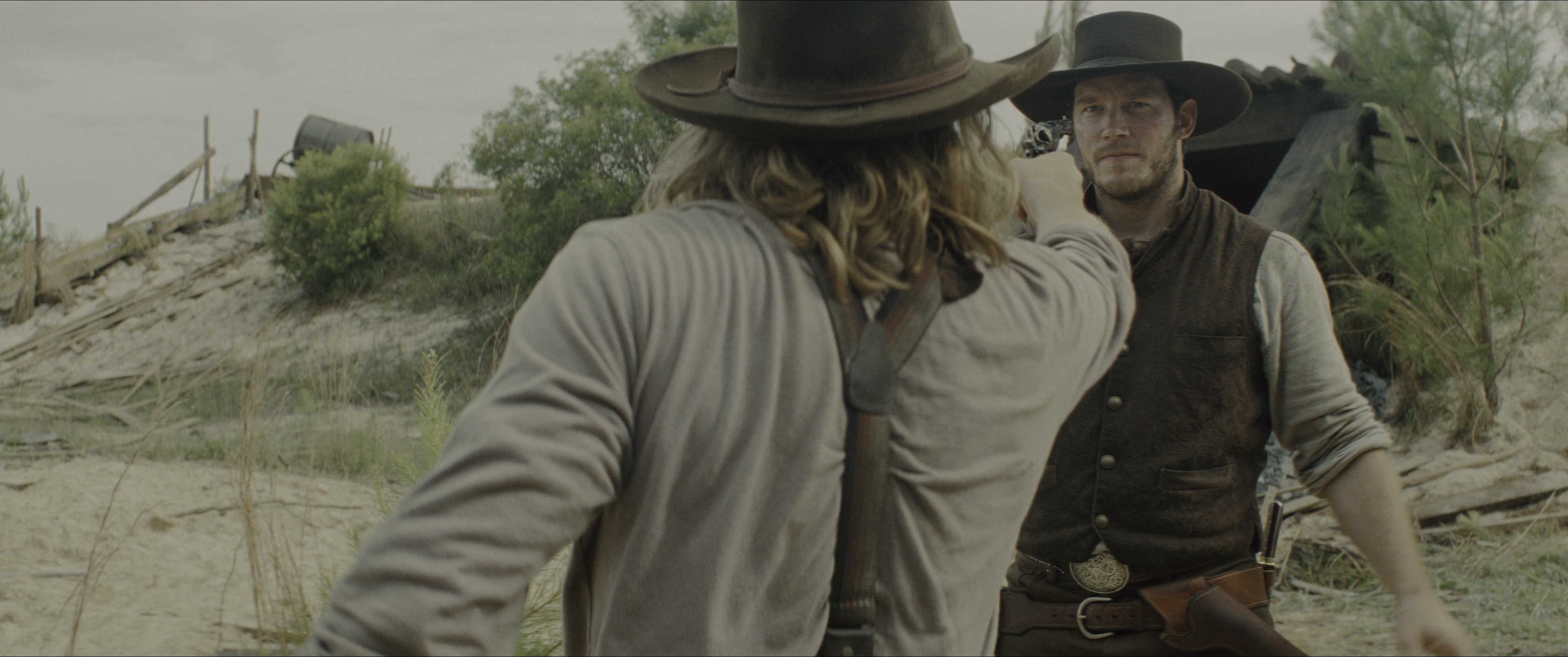 The Magnificent Seven (2016), wide, 2.39:1 — film still