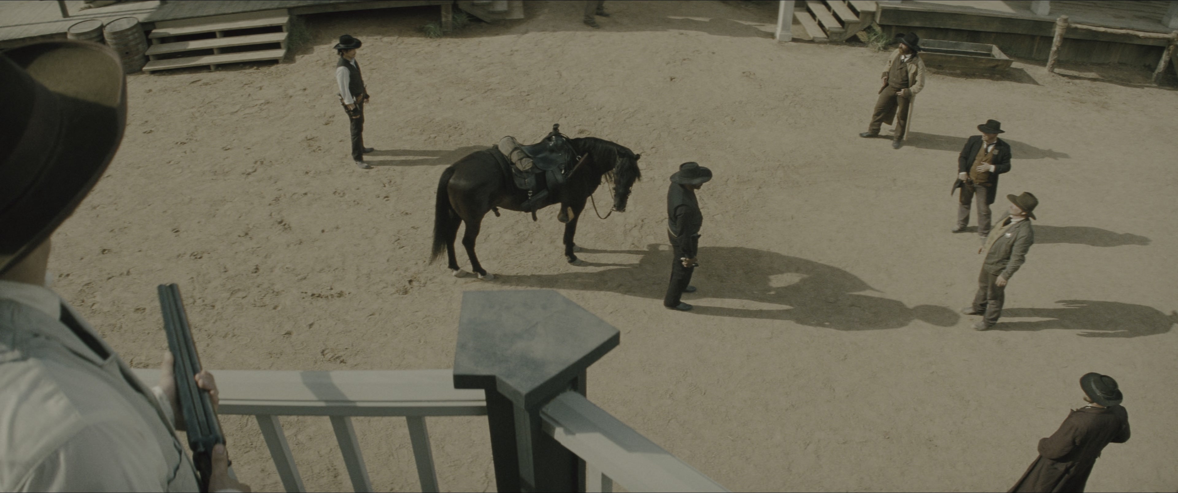 The Magnificent Seven (2016), wide, 2.39:1 — film still