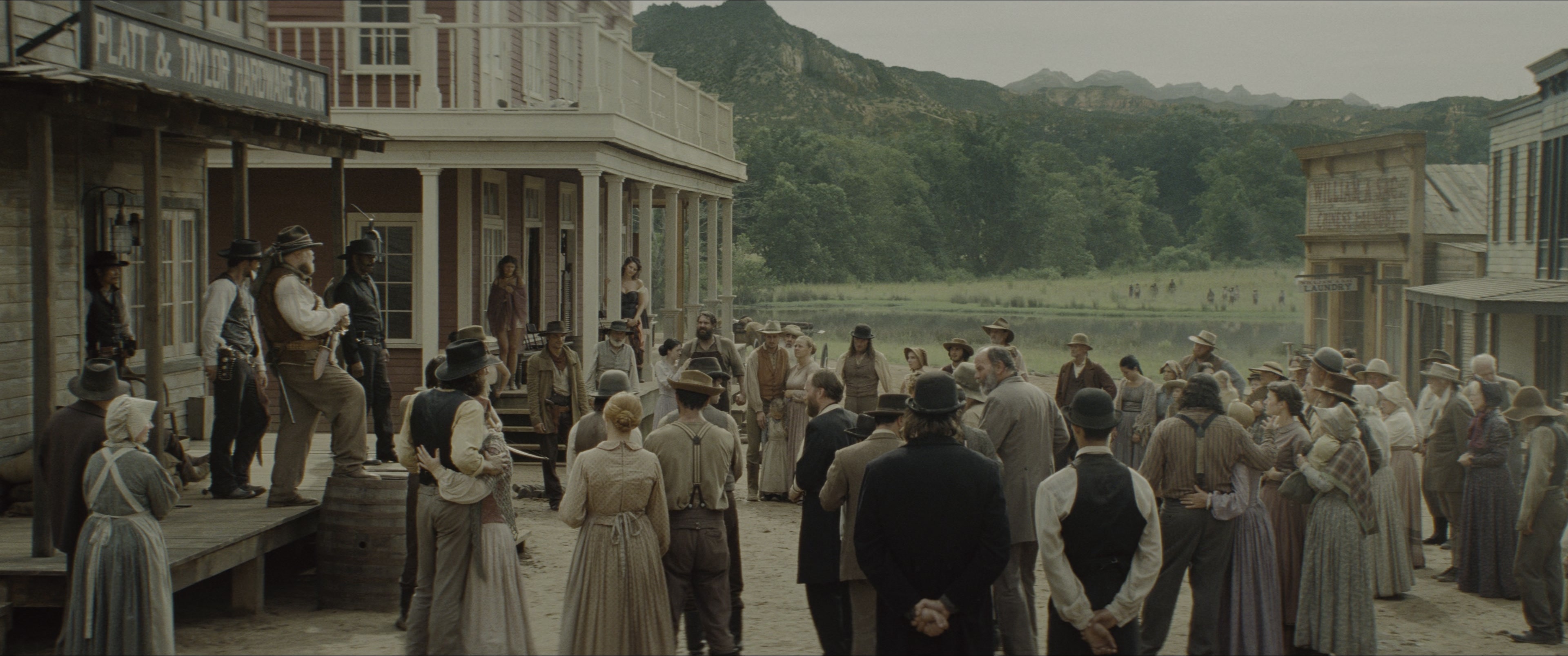 The Magnificent Seven (2016), wide, 2.39:1 — film still