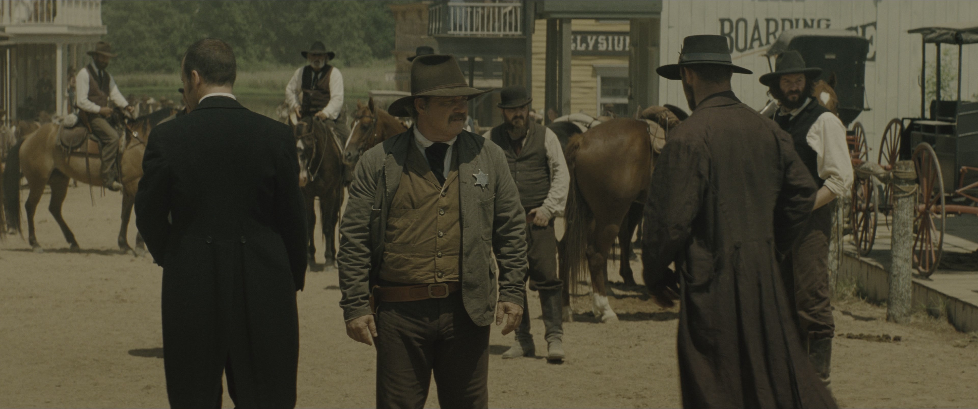 The Magnificent Seven (2016), wide, 2.39:1 — film still