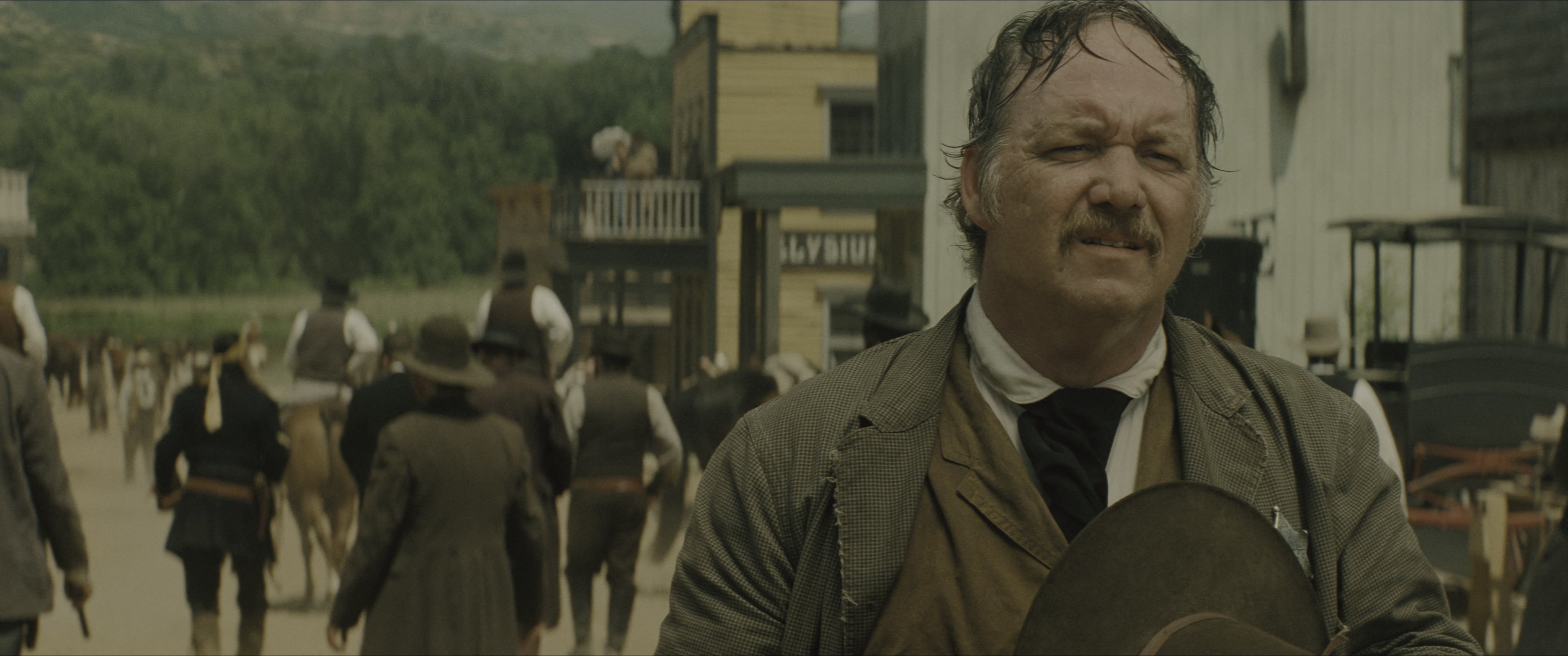 The Magnificent Seven (2016), wide, 2.39:1 — film still