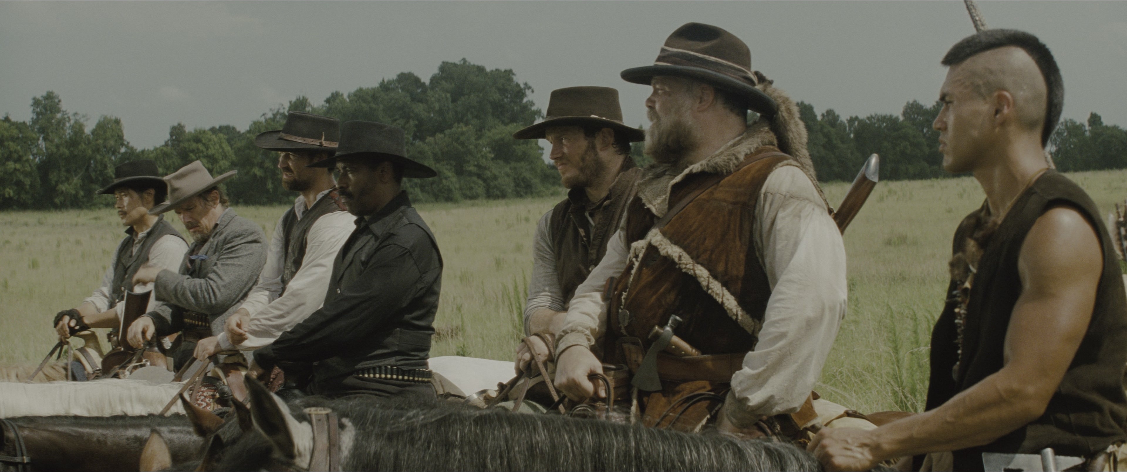 The Magnificent Seven (2016), wide, 2.39:1 — film still