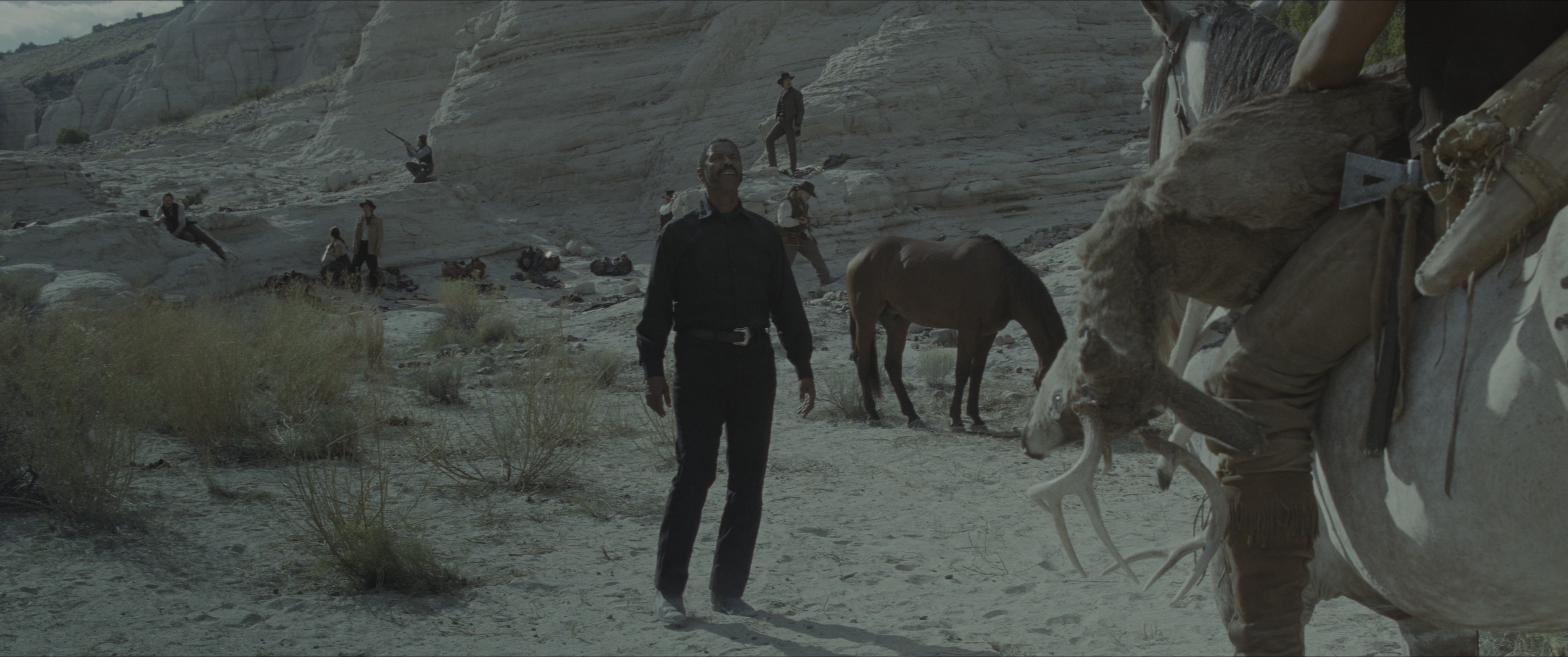 The Magnificent Seven (2016), wide, 2.39:1 — film still