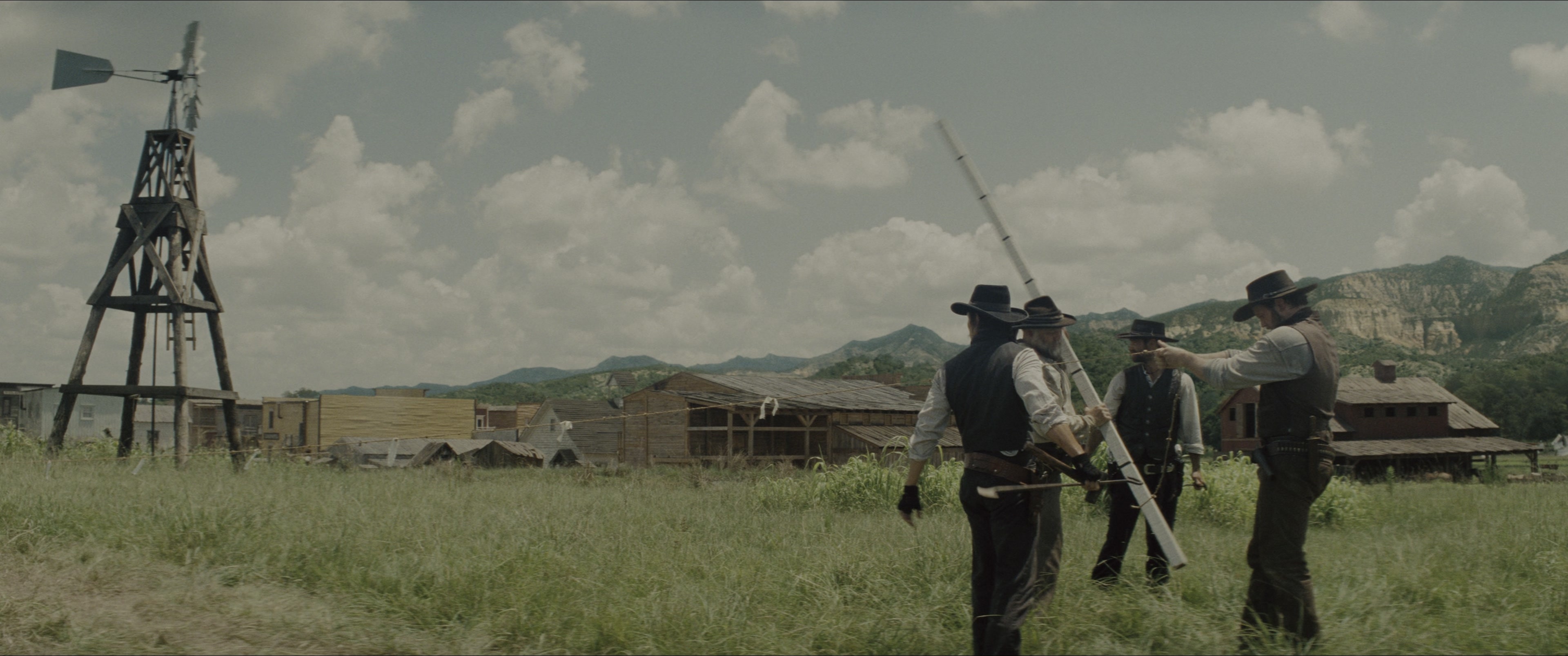 The Magnificent Seven (2016), wide, 2.39:1 — film still