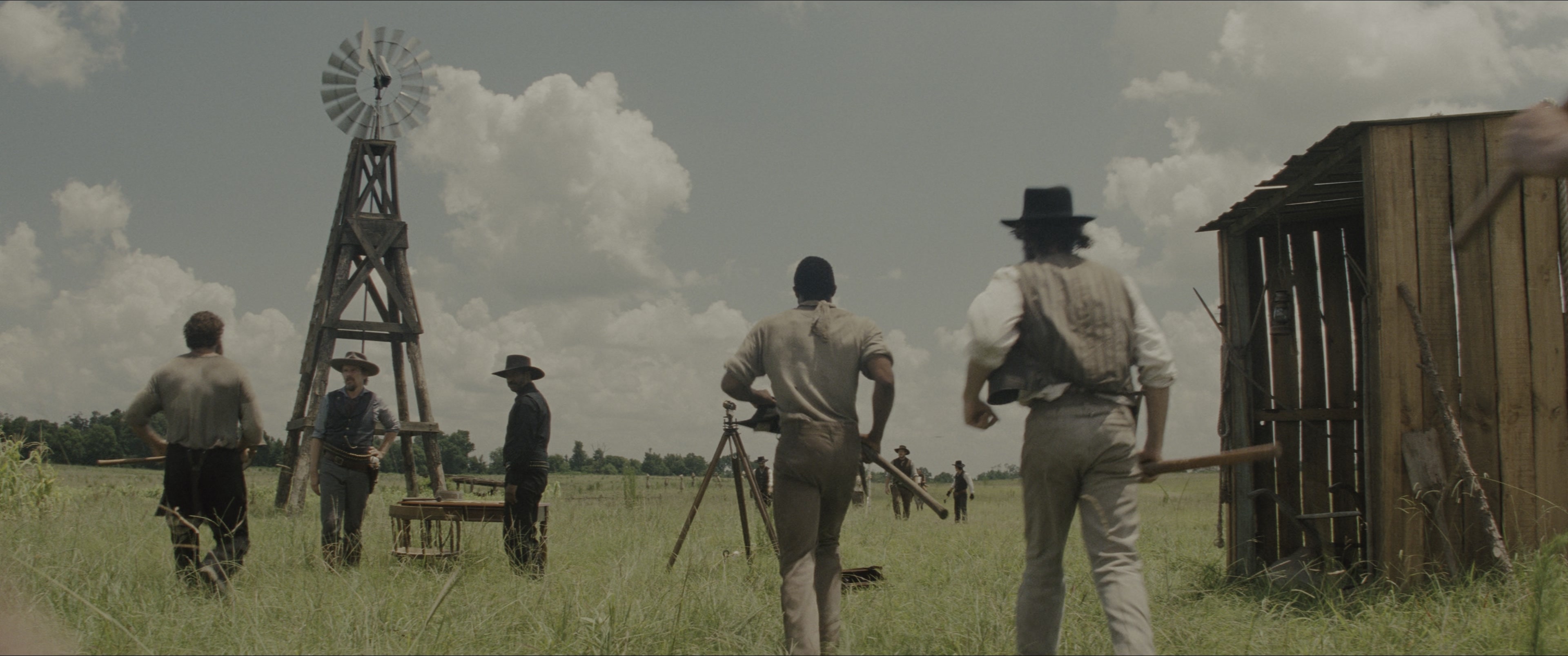 The Magnificent Seven (2016), wide, 2.39:1 — film still