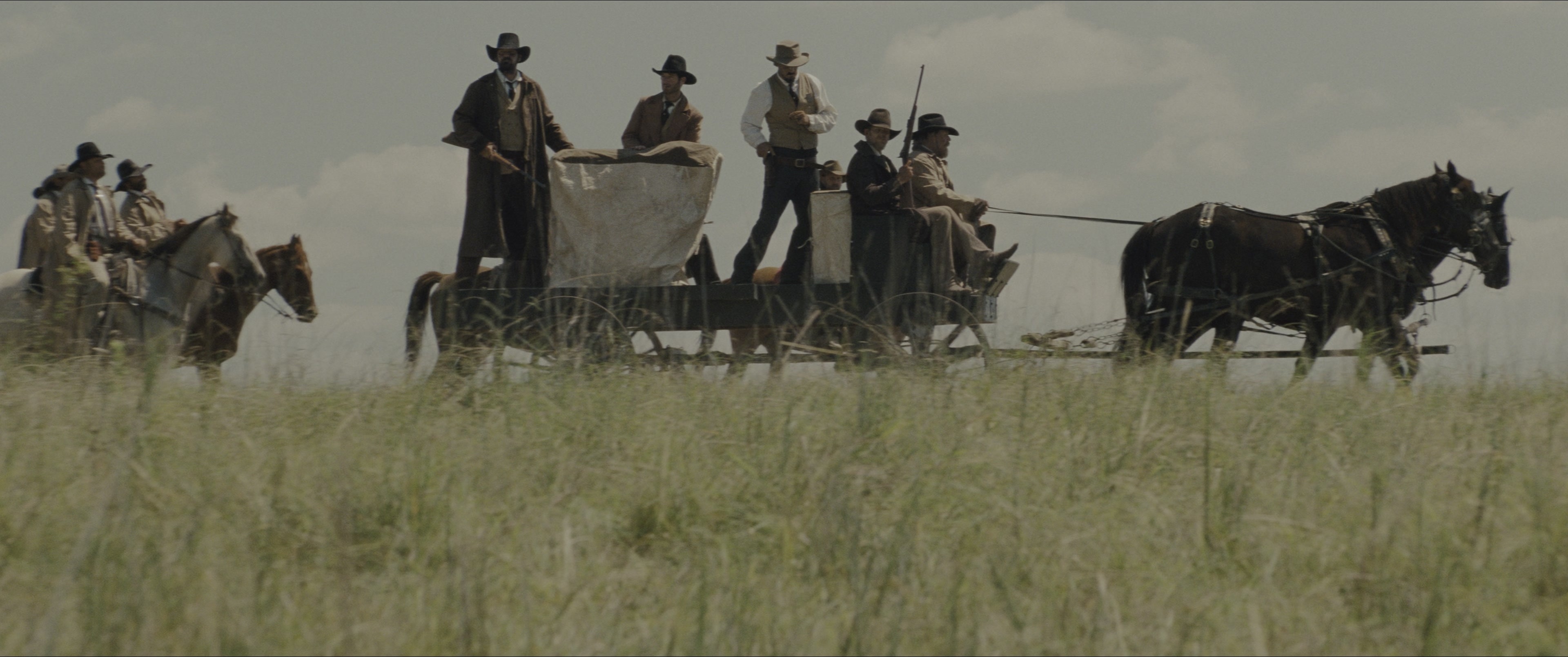 The Magnificent Seven (2016), wide, 2.39:1 — film still