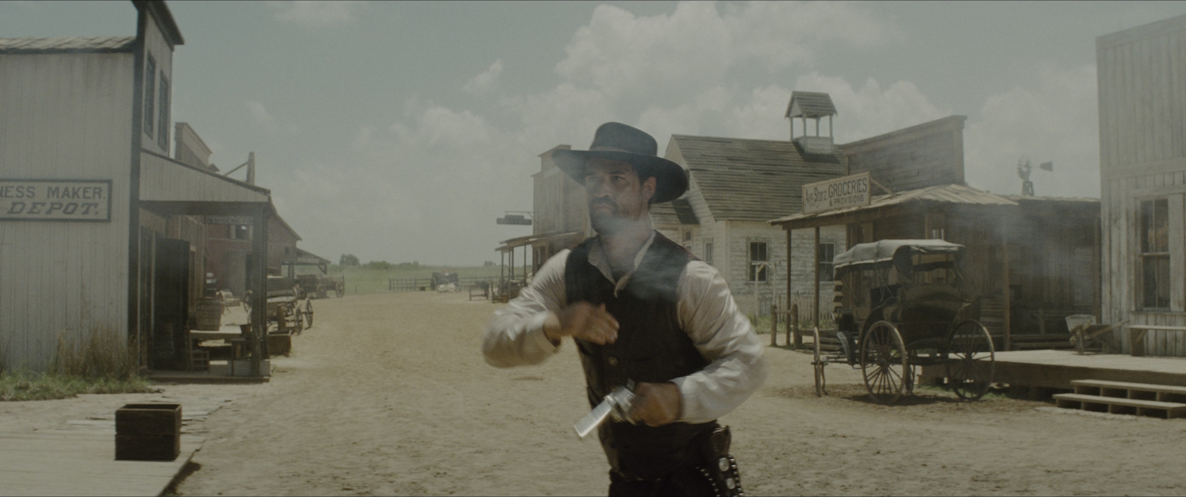 The Magnificent Seven (2016), wide, 2.39:1 — film still