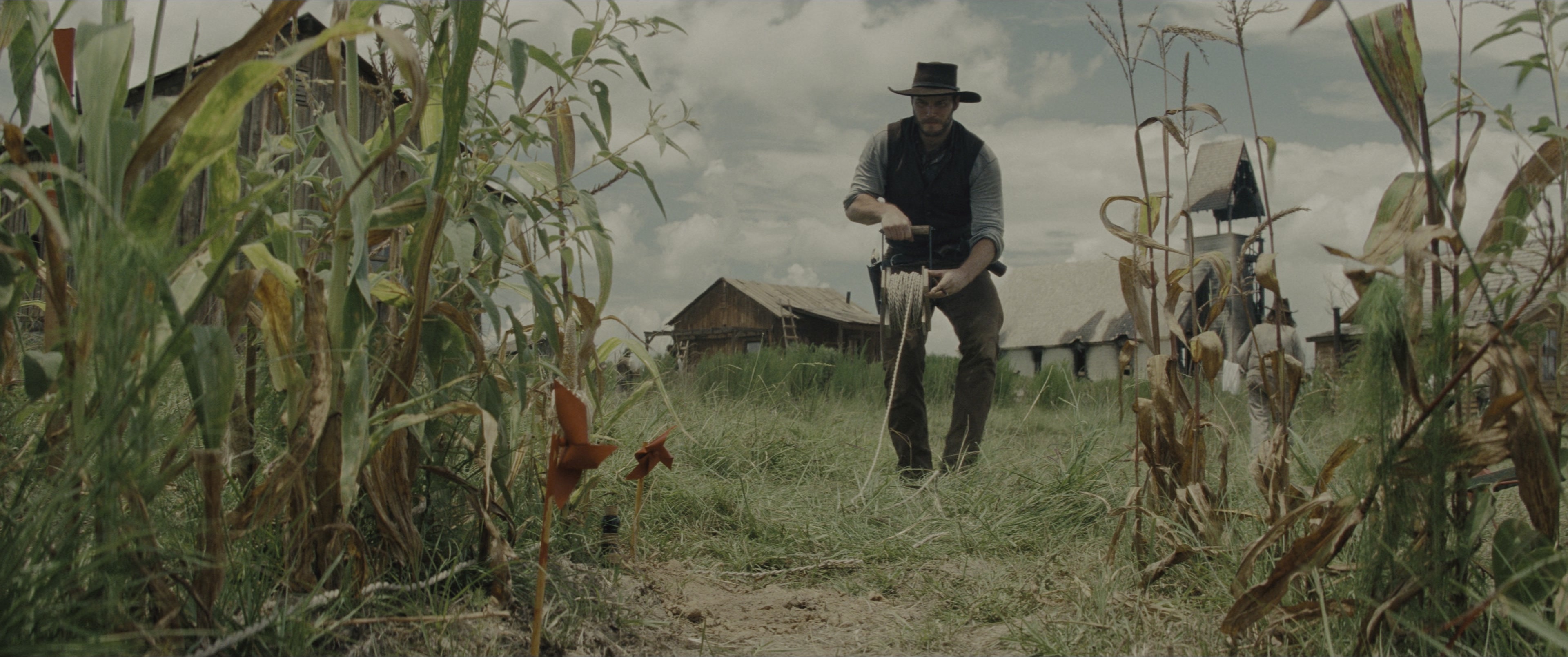 The Magnificent Seven (2016), wide, 2.39:1 — film still